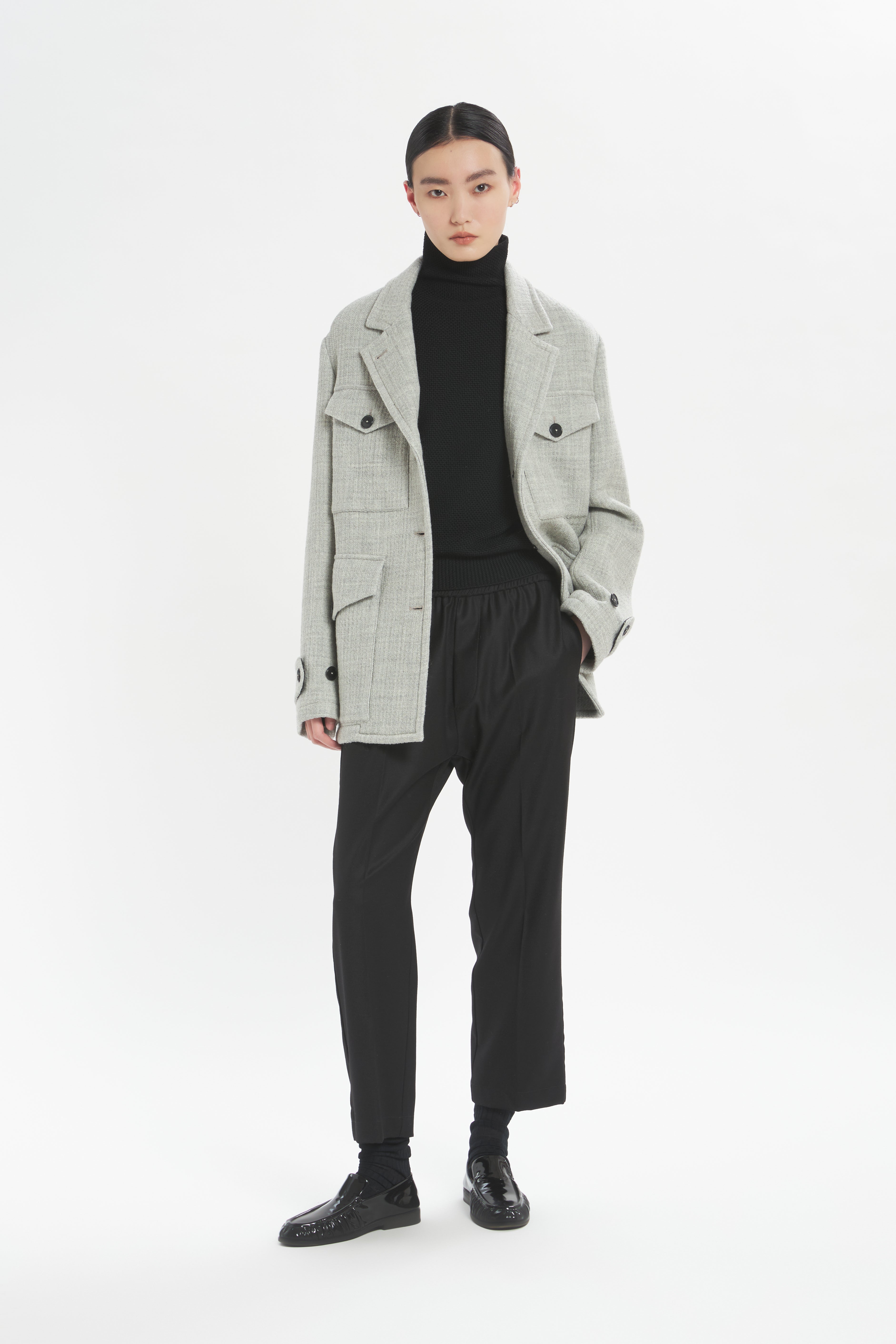 Trousers Alfonso Flan Nero
