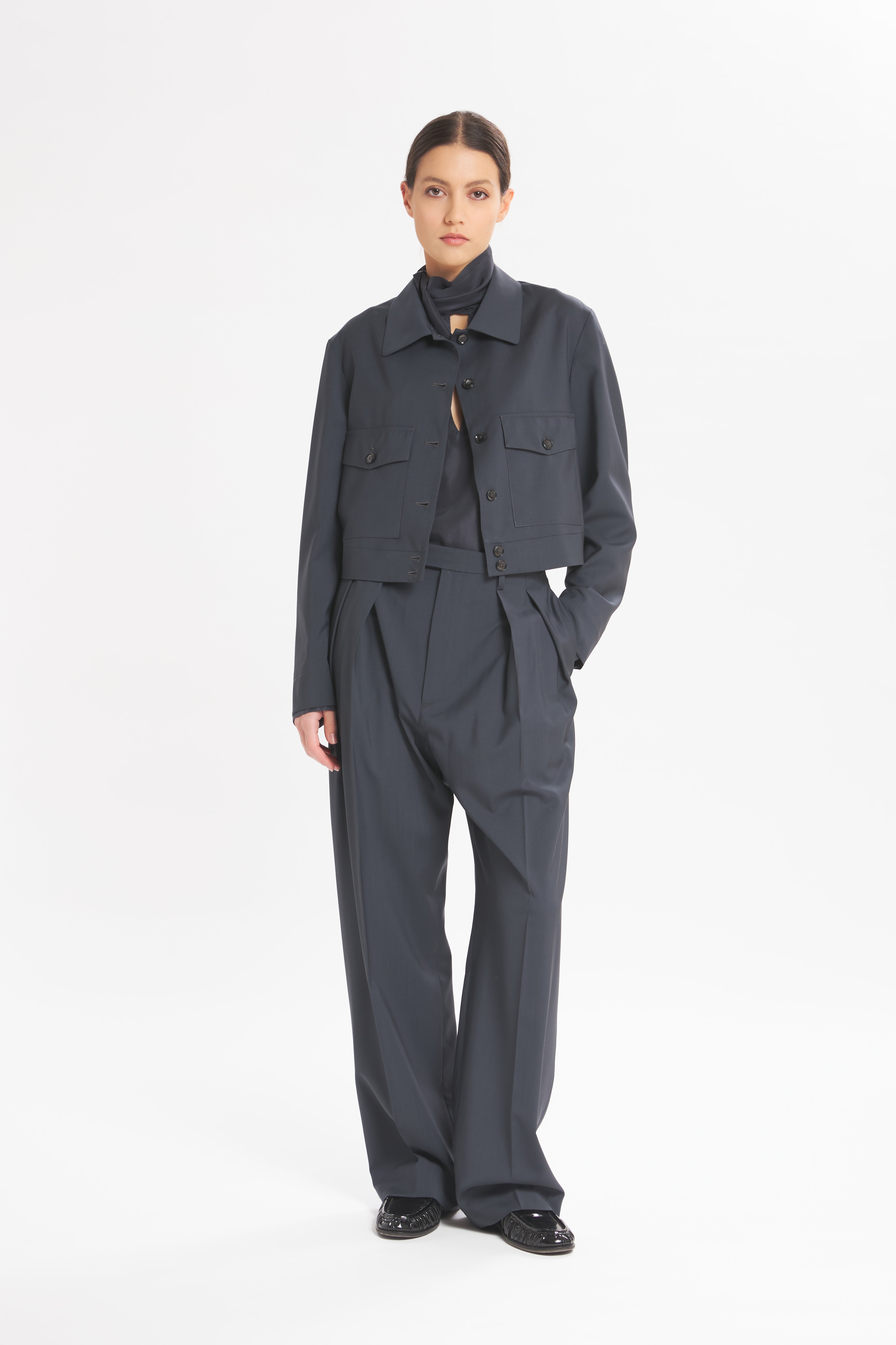 Trousers Tom Tropical Ardesia