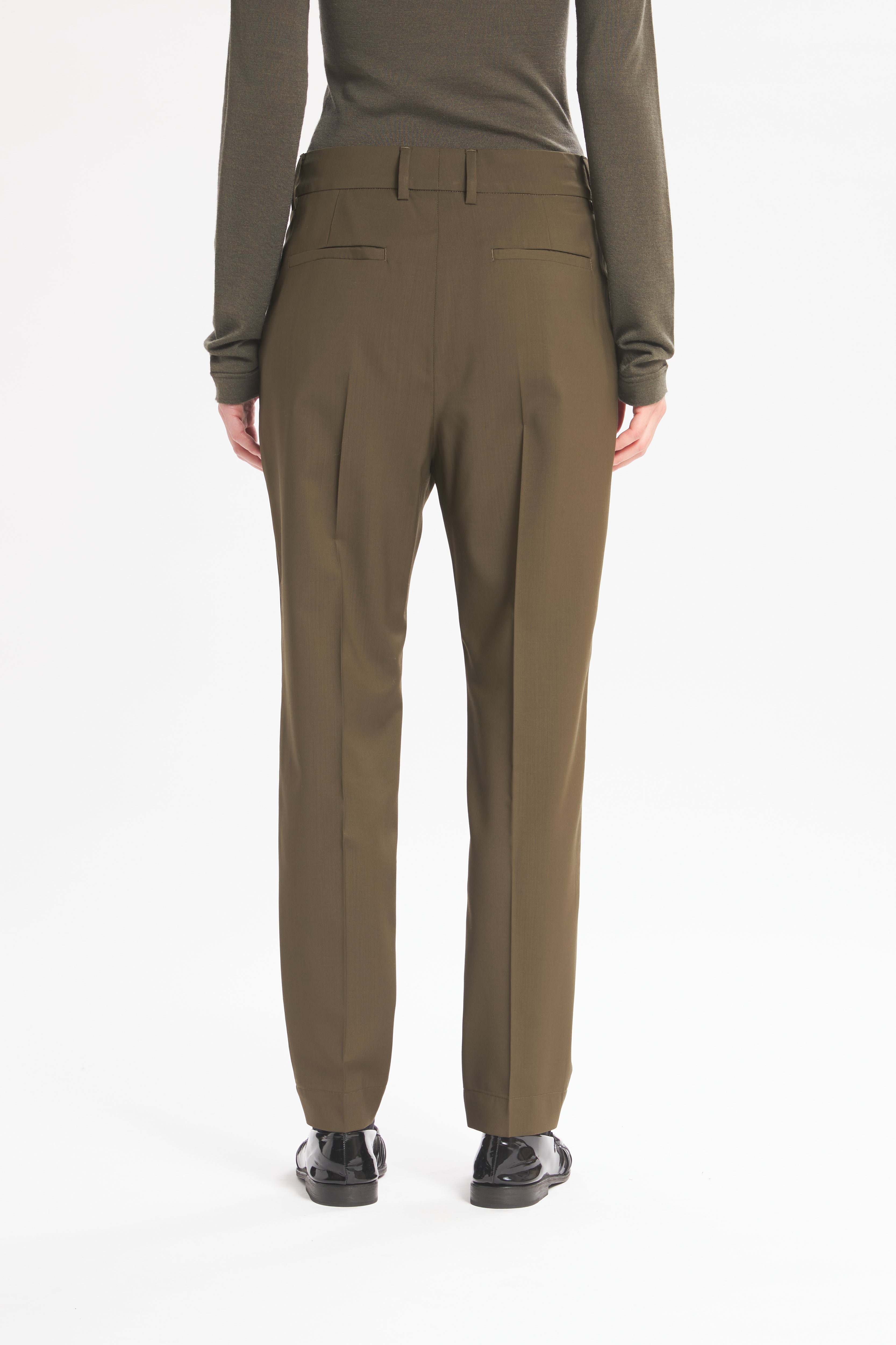 Trousers Gerardina Tropical Oliva