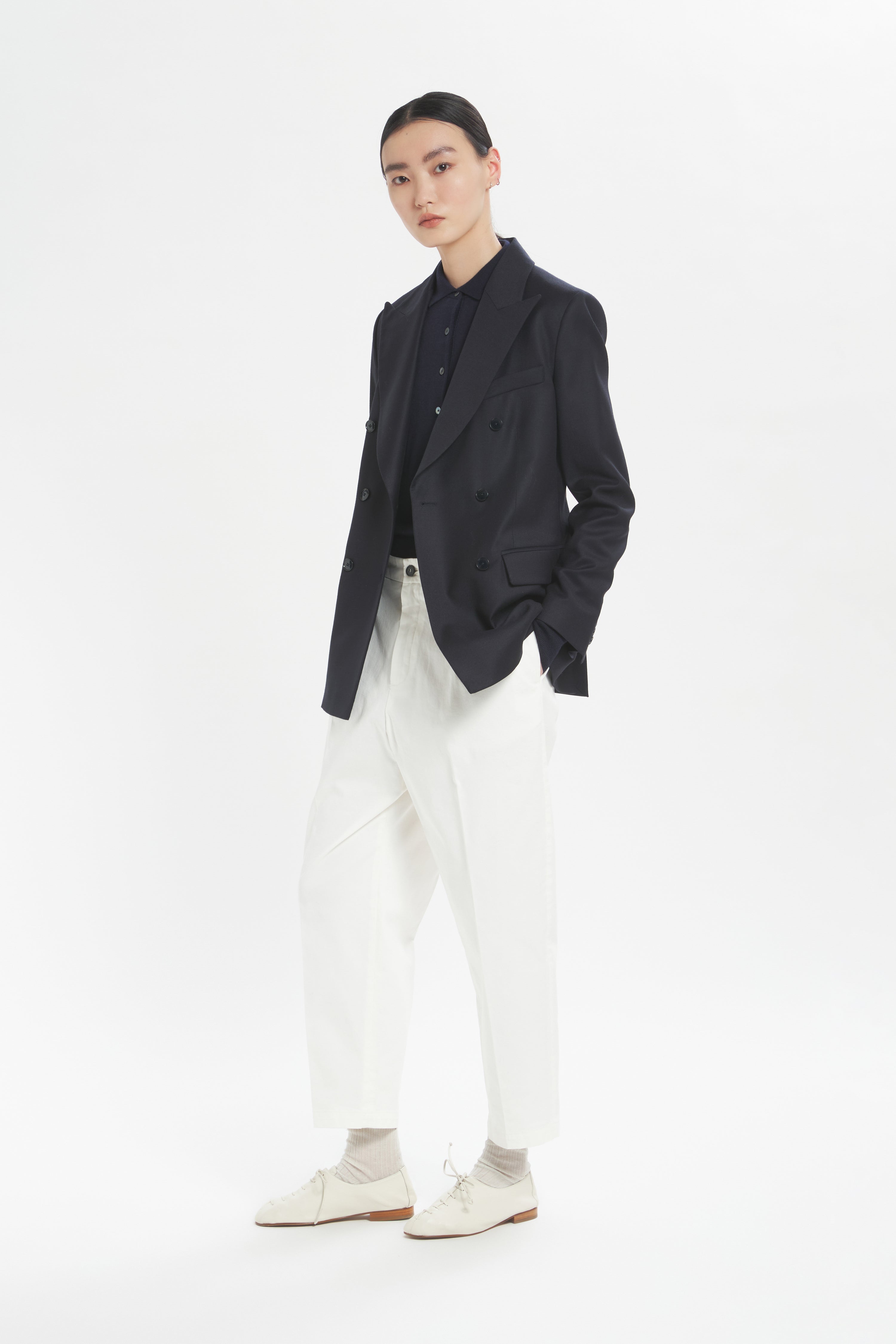 Pantalone Roxanne Traverso Bianco
