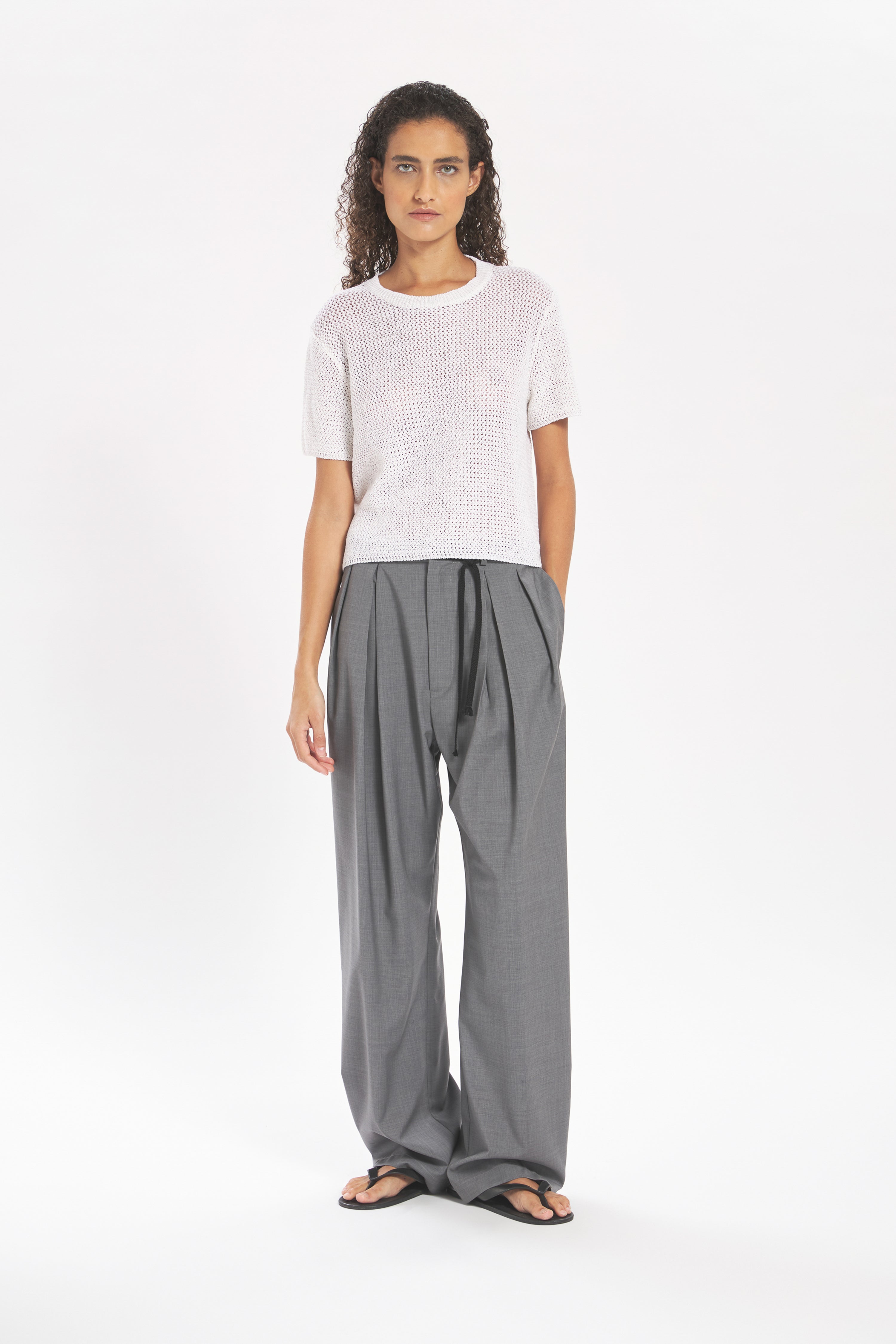 Trousers Pestrin Tropical Grigio