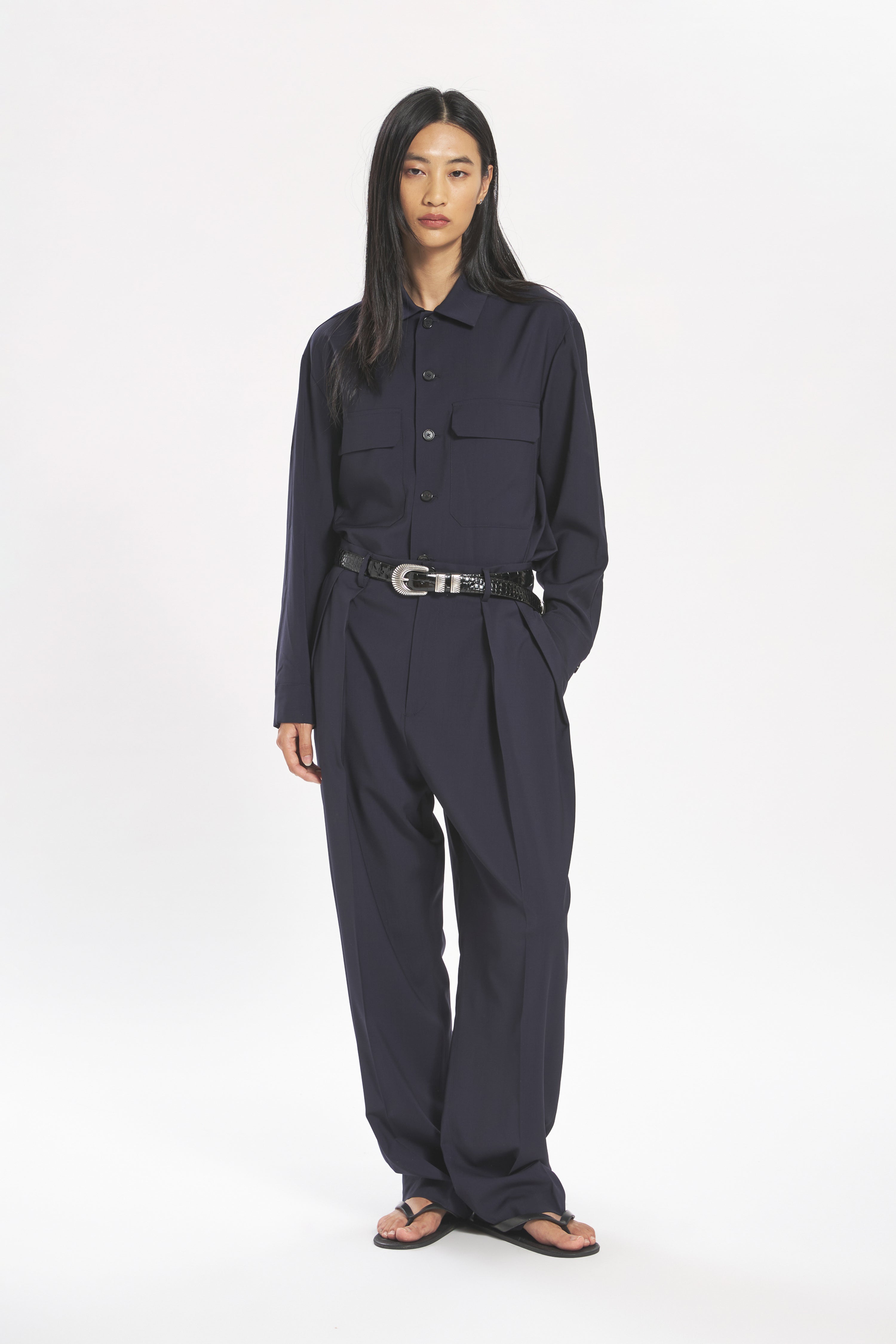 Trousers Tommy Tropical Navy