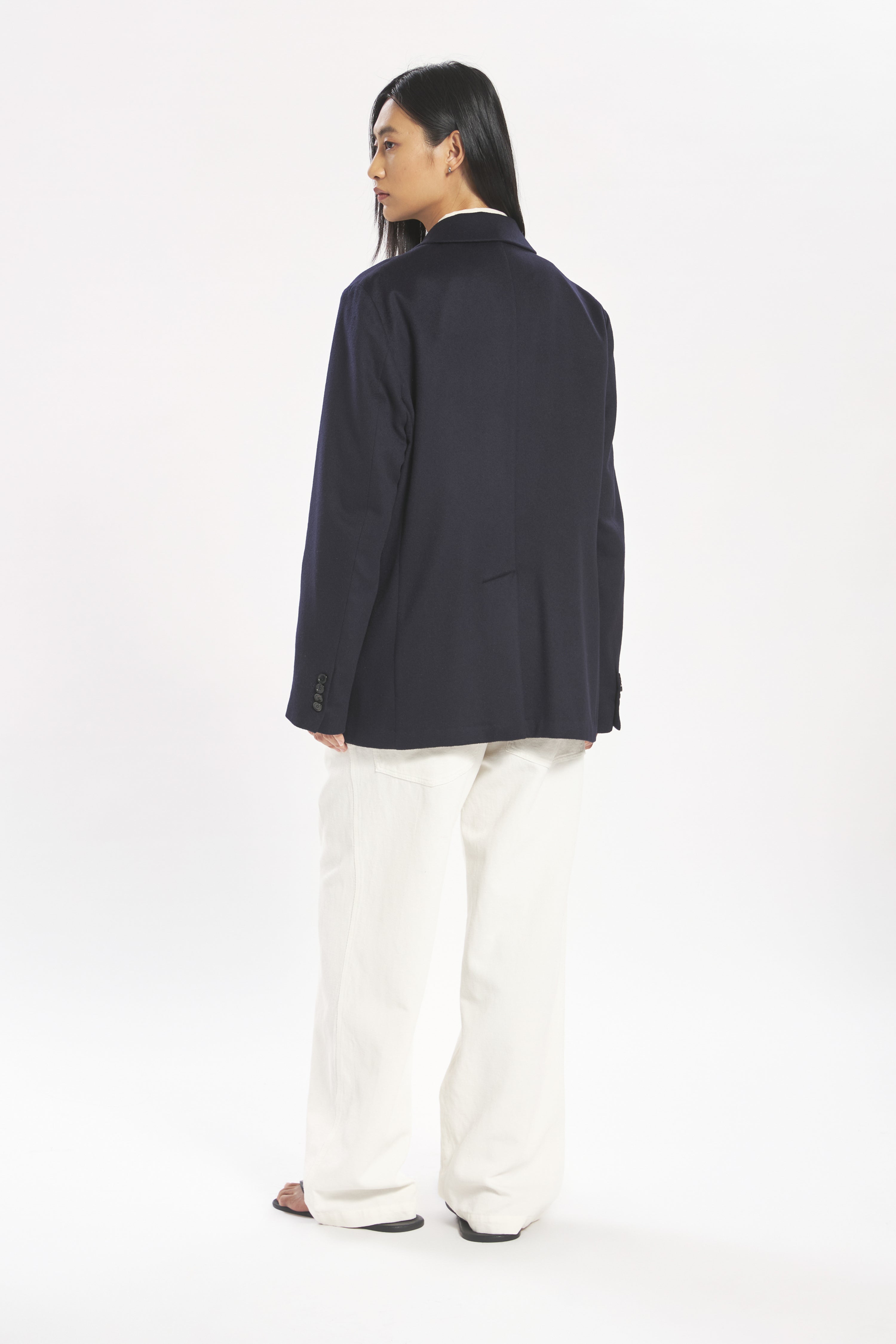 Jacket Silvano Cachemire Navy