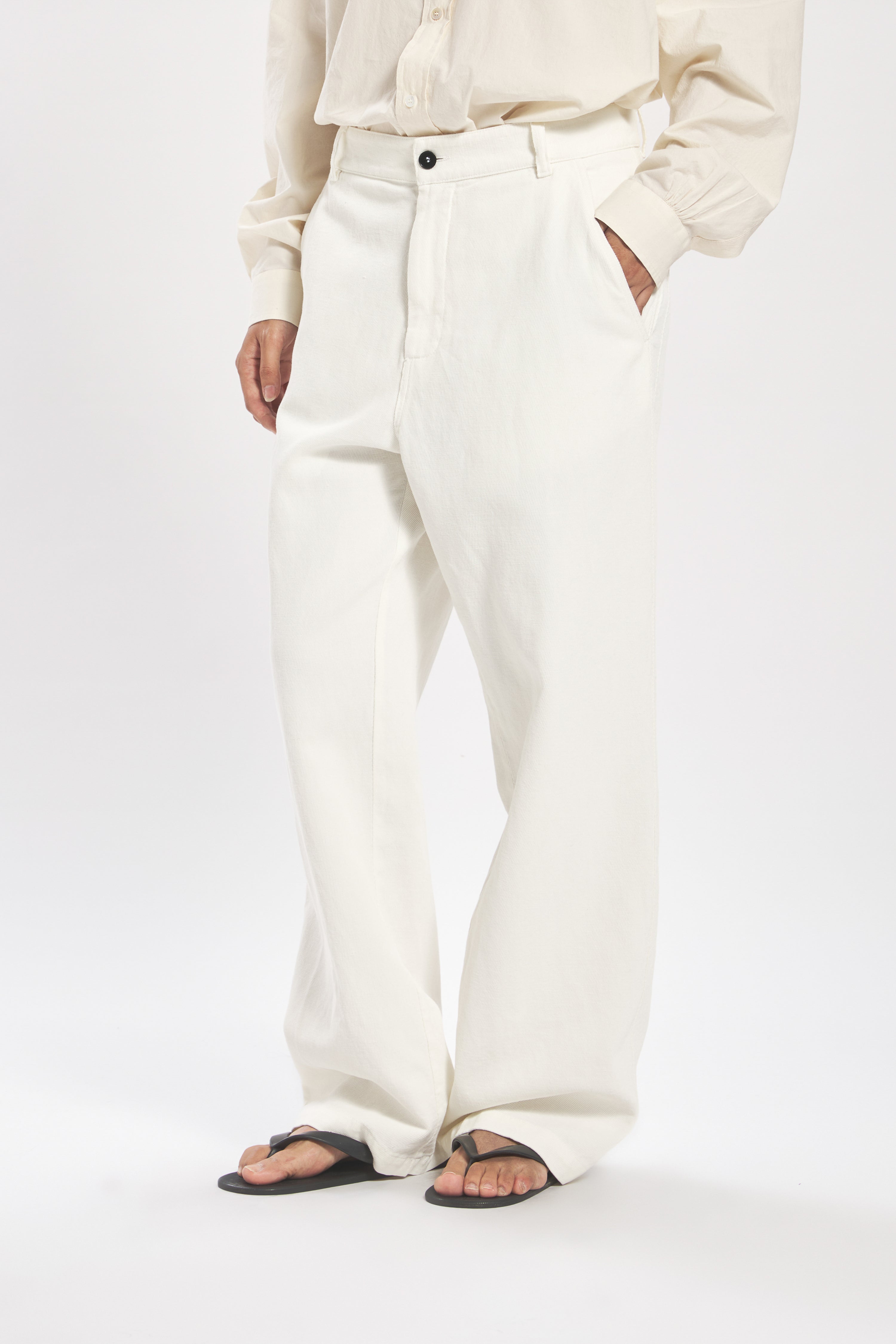 Trousers Franchina Furian Bianco