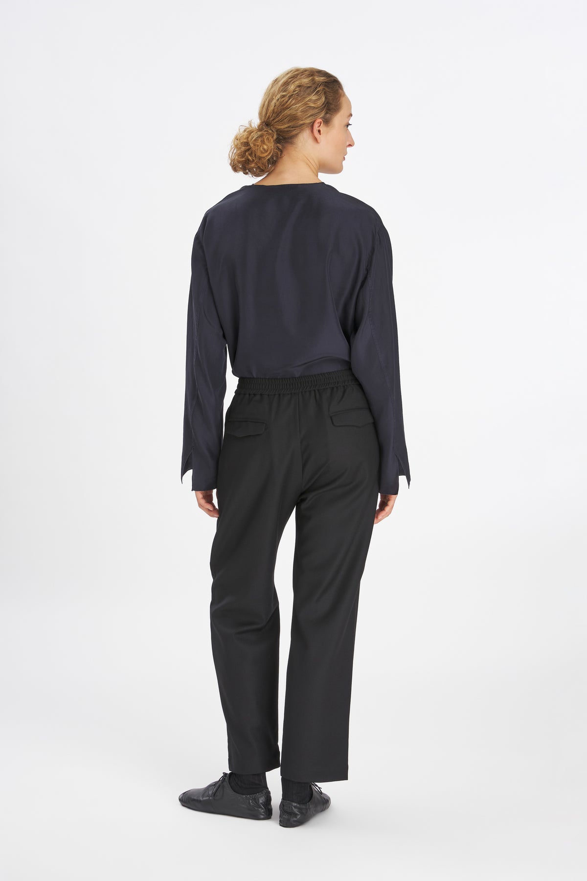 Pantalone Alfonso Flan Nero