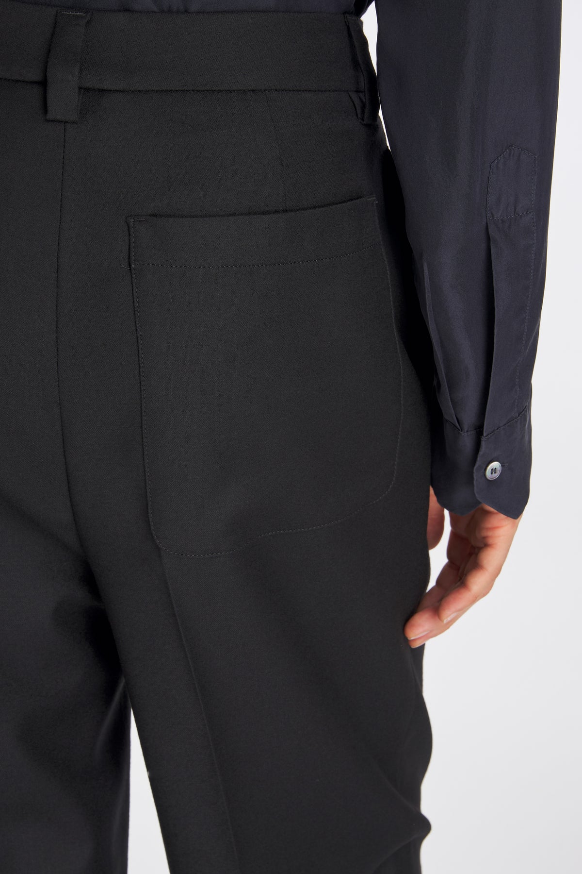 Trousers Roxanne Flan Nero