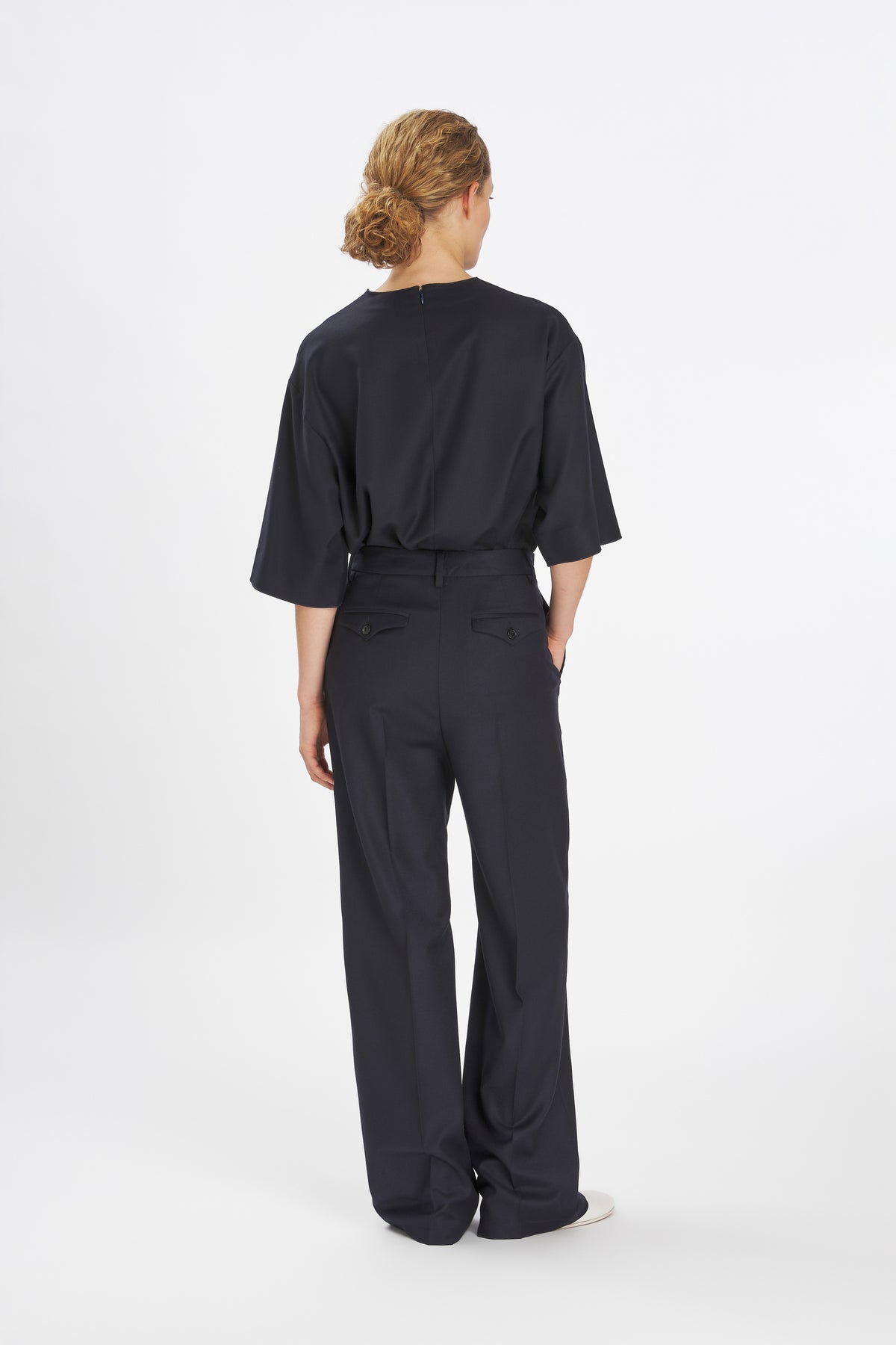 Trousers Nini Flan Navy