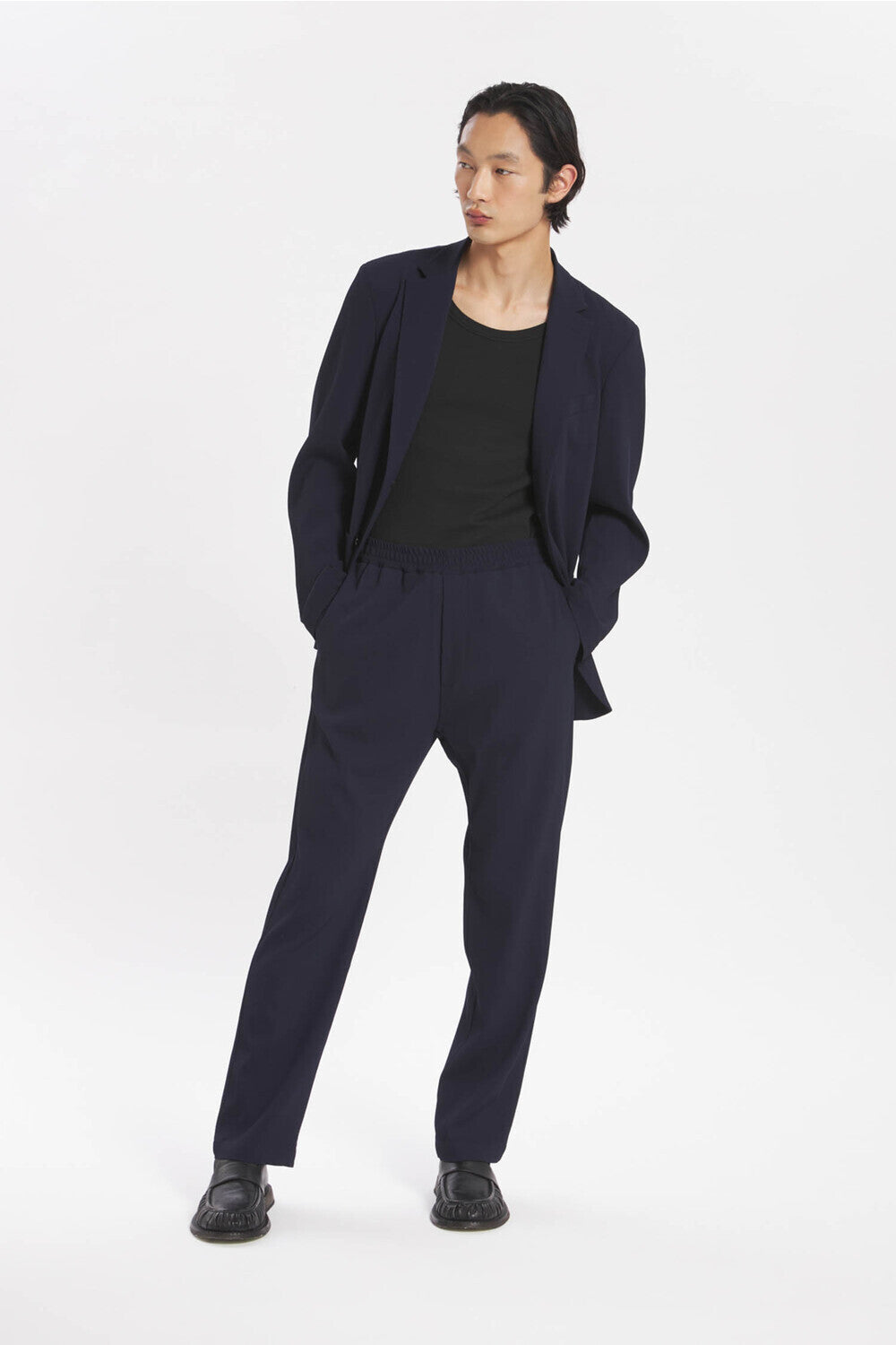 Trousers Riobarbo Folco Navy