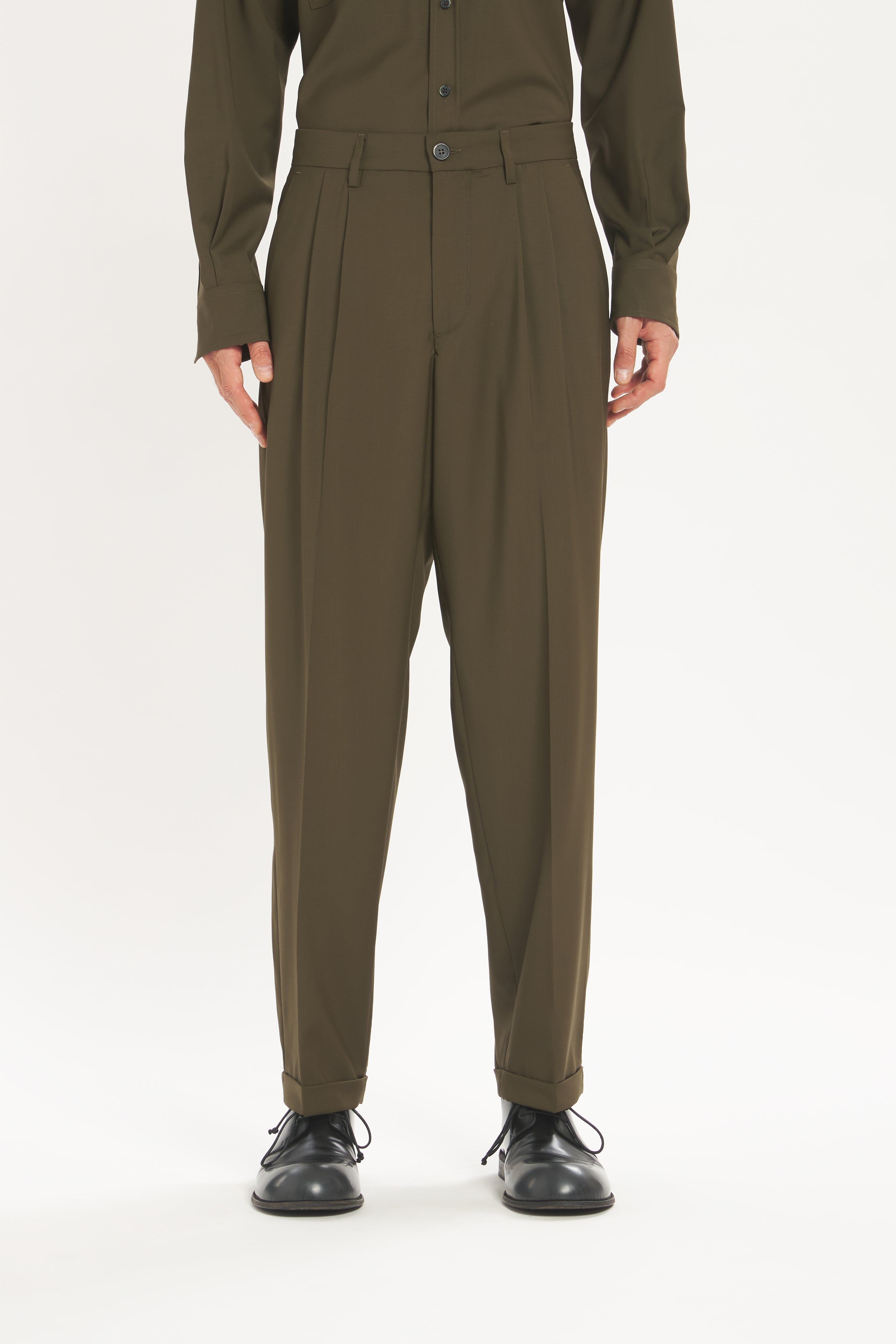 Pantalone Drapier Tropical Oliva