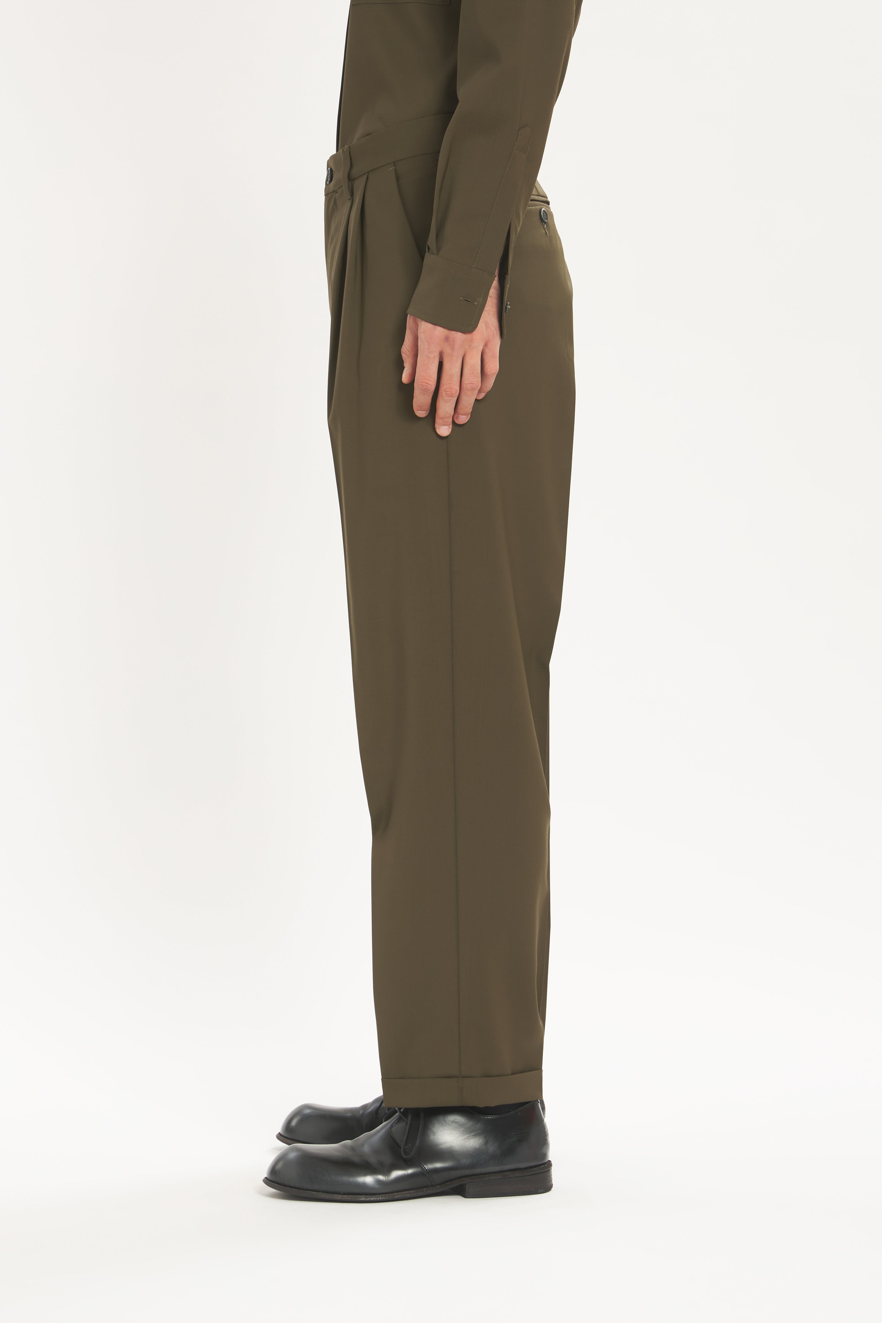 Pantalone Drapier Tropical Oliva