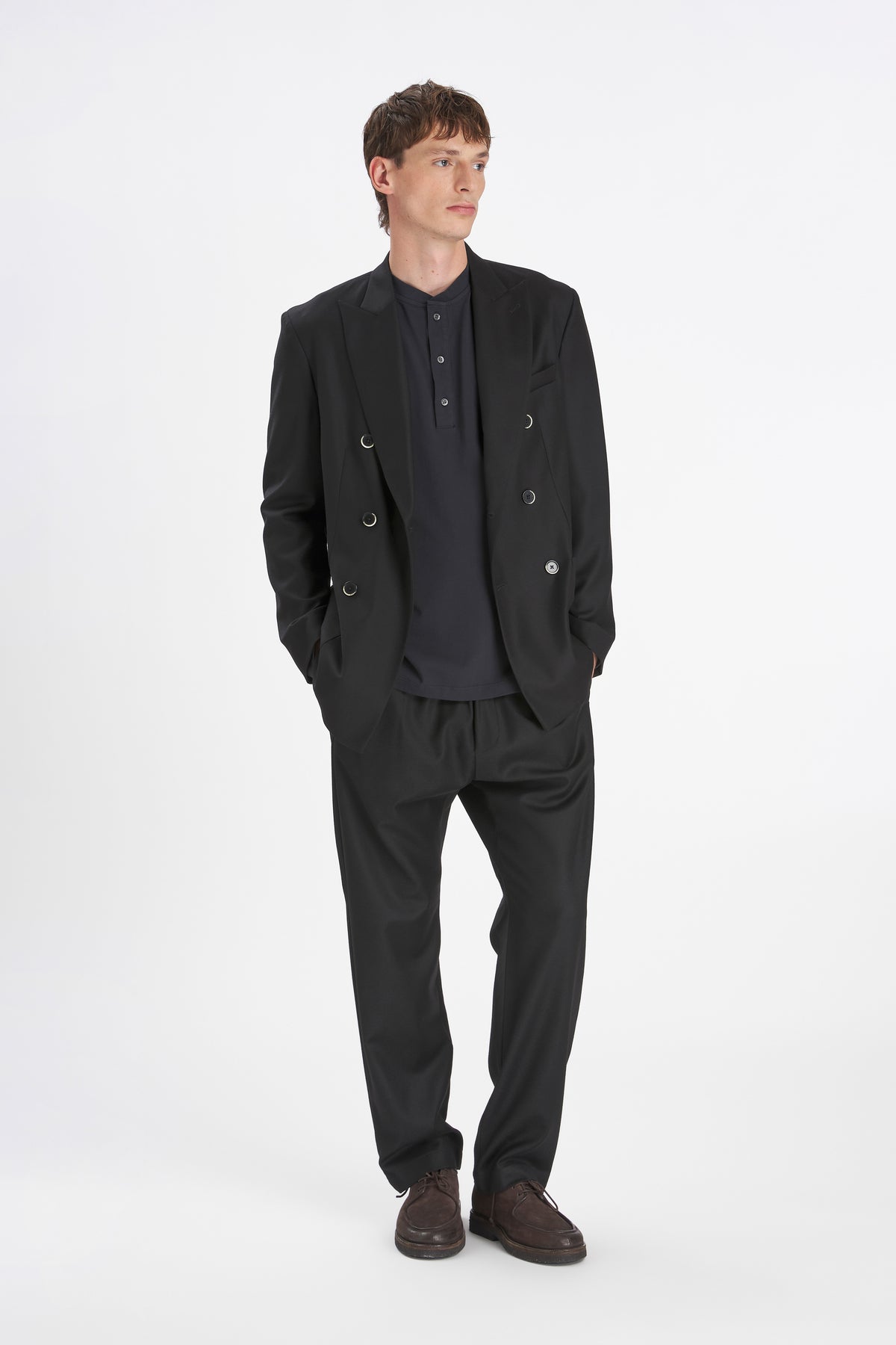 Trousers Bativoga Flan Nero