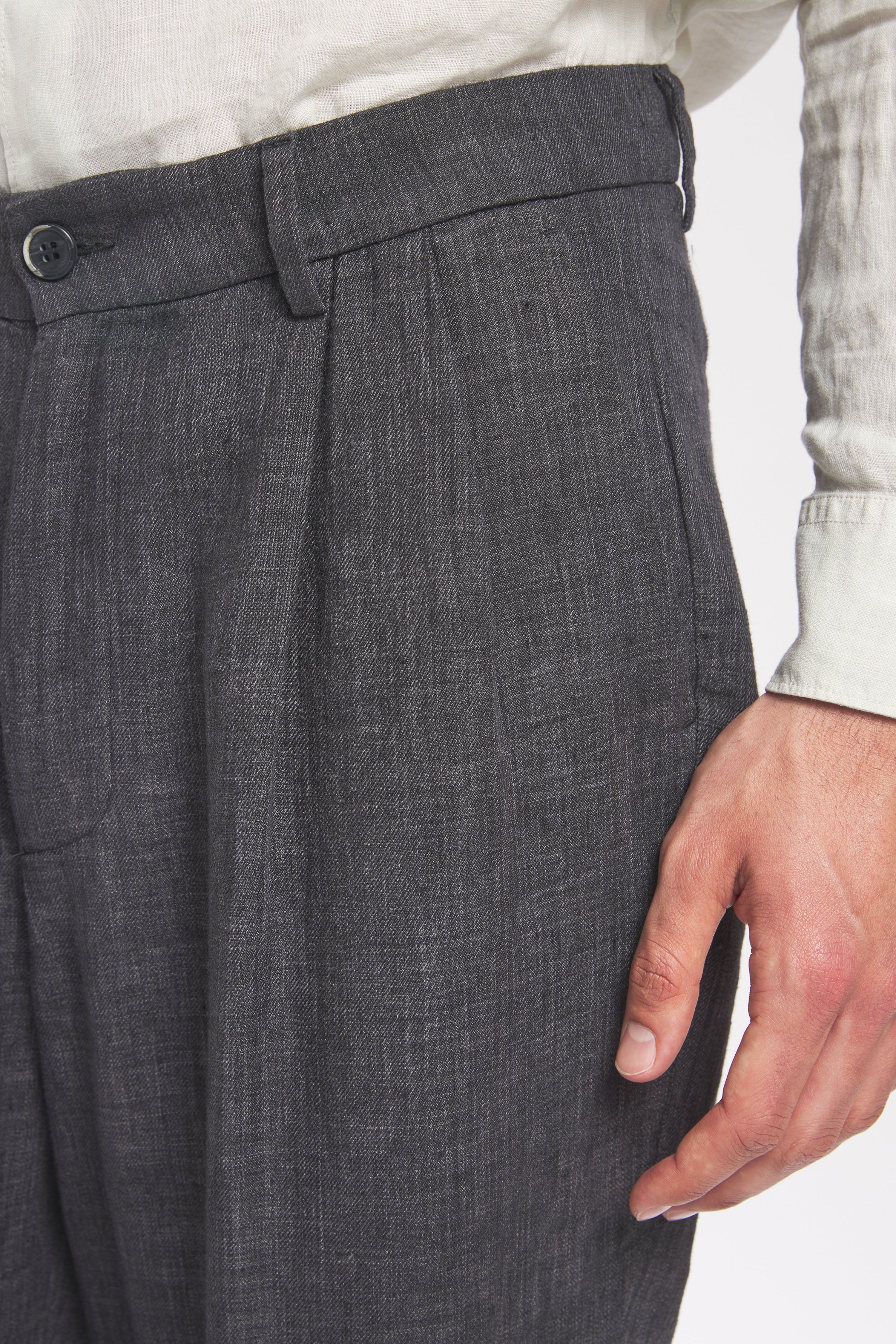 Pantalone Drapier Simodo Piombo