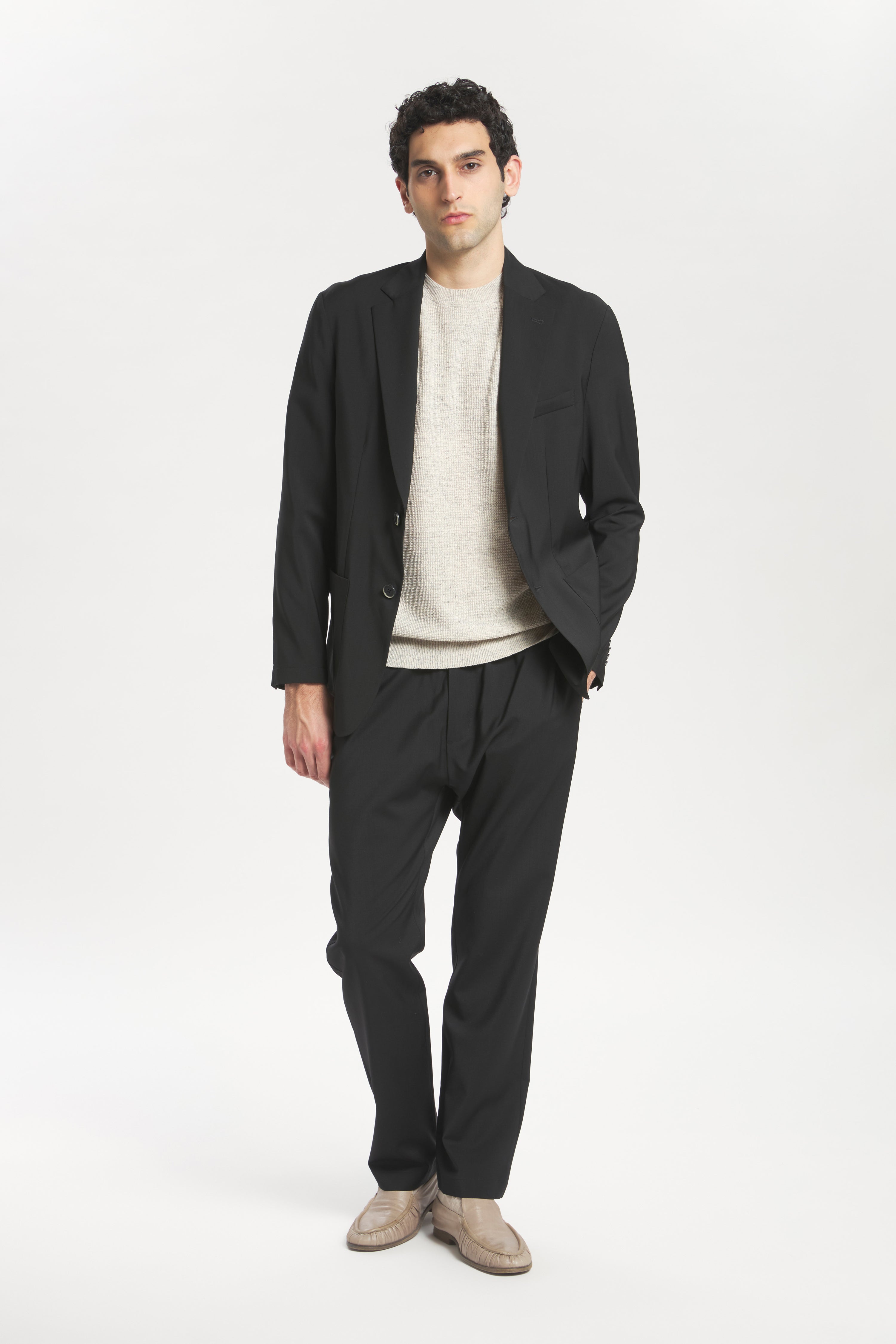 Trousers Riobarbo Tropical Nero
