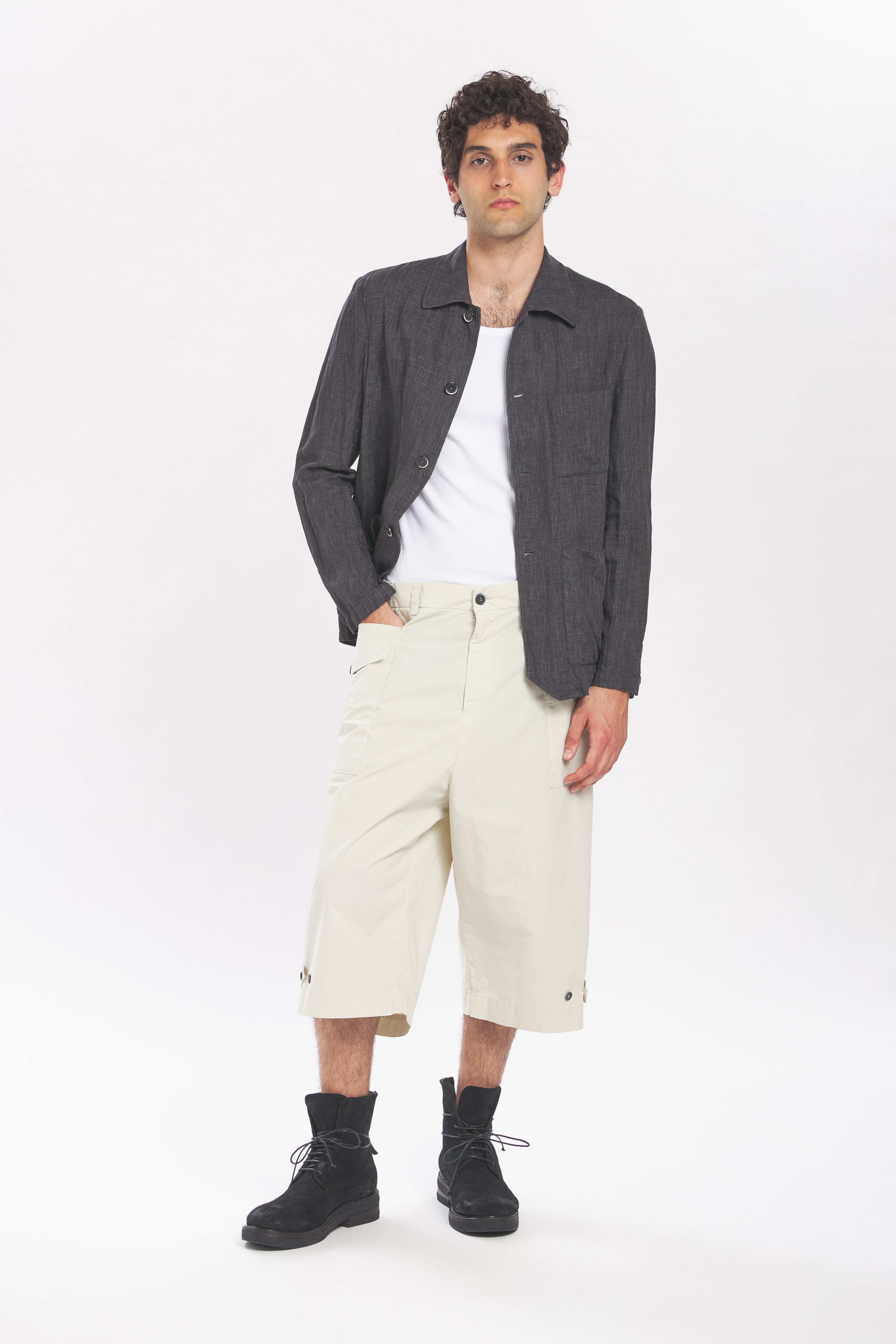 Overshirt Visal Simodo Piombo