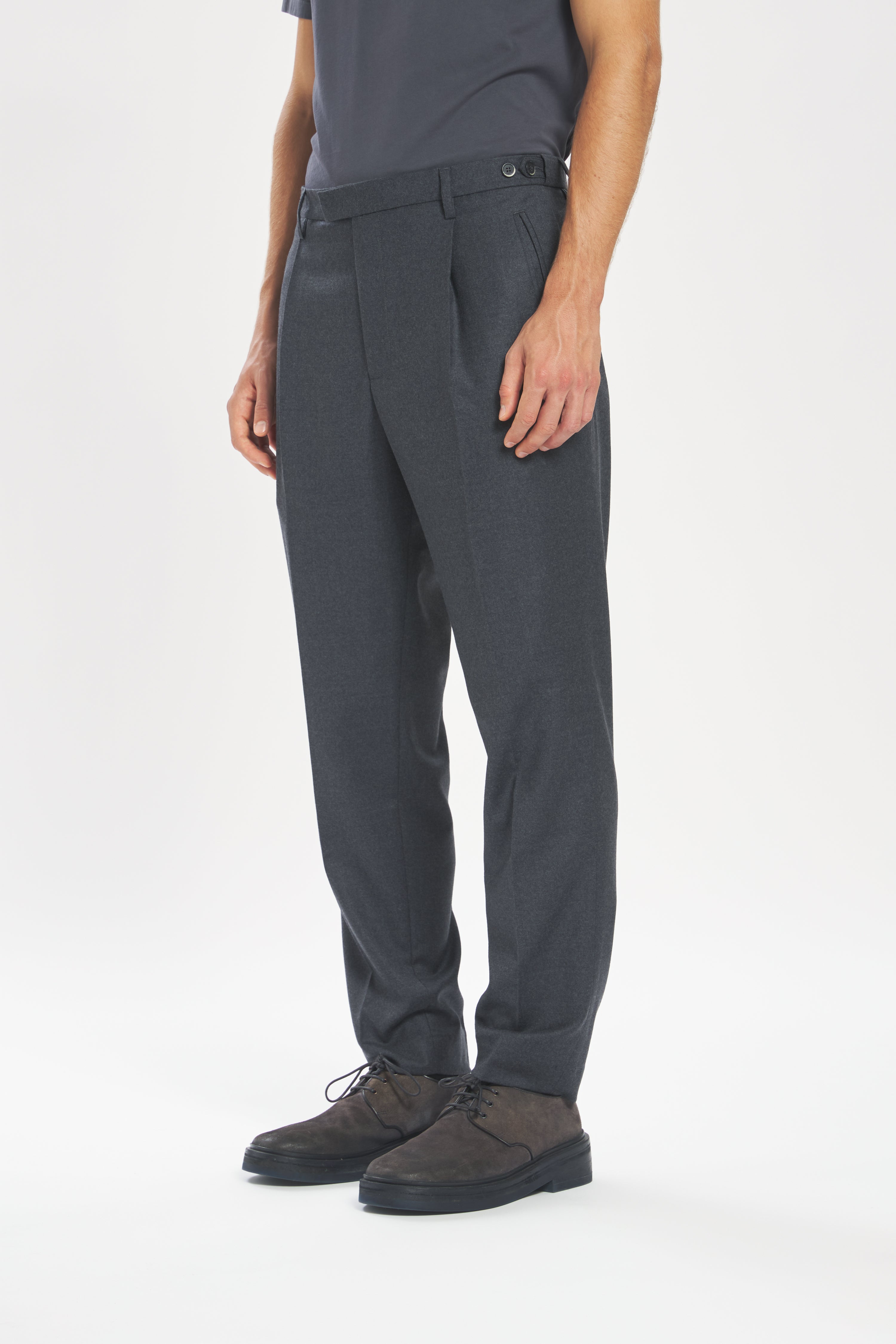 Trousers Masco Flan Grigio