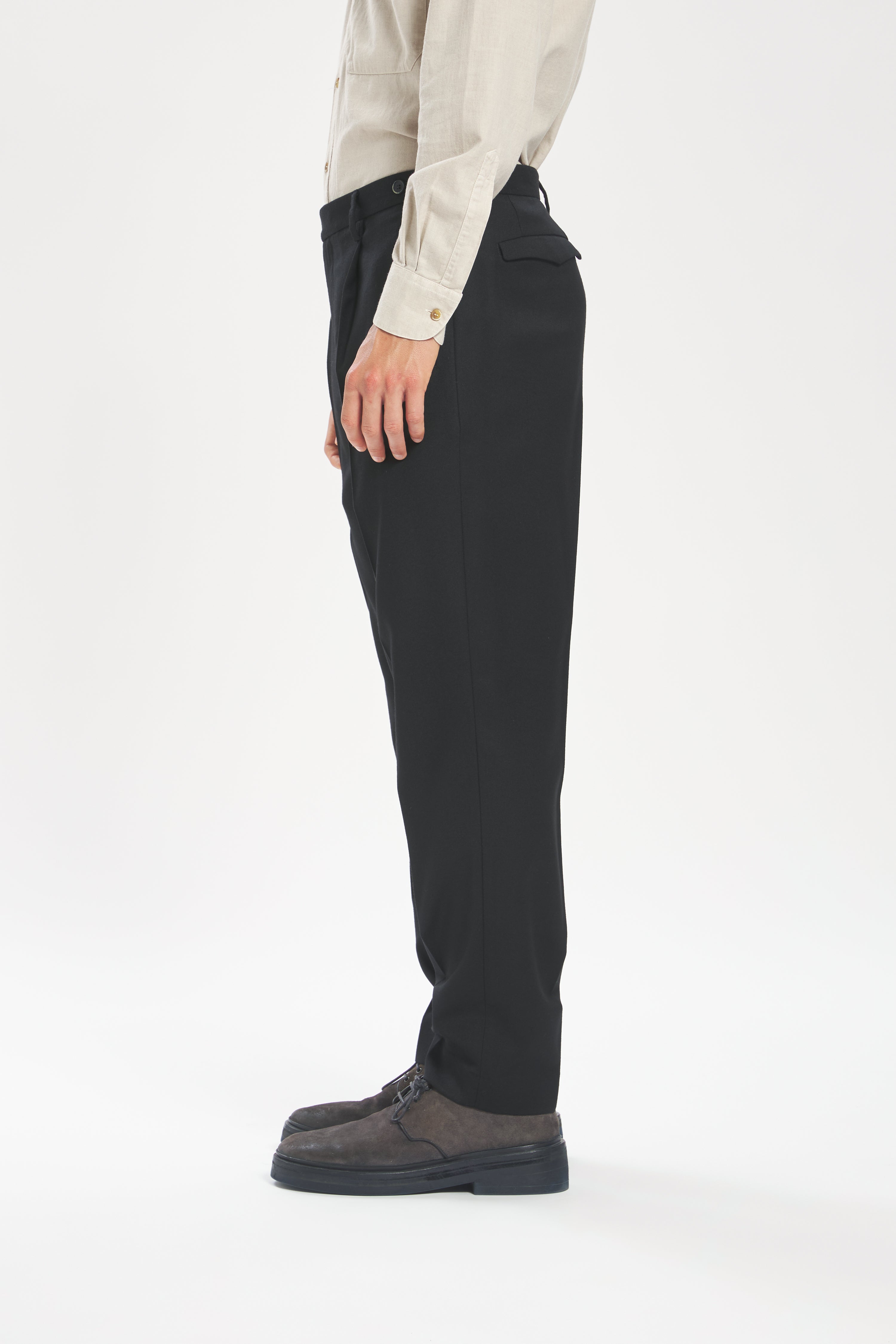 Trousers Masco Flan Nero