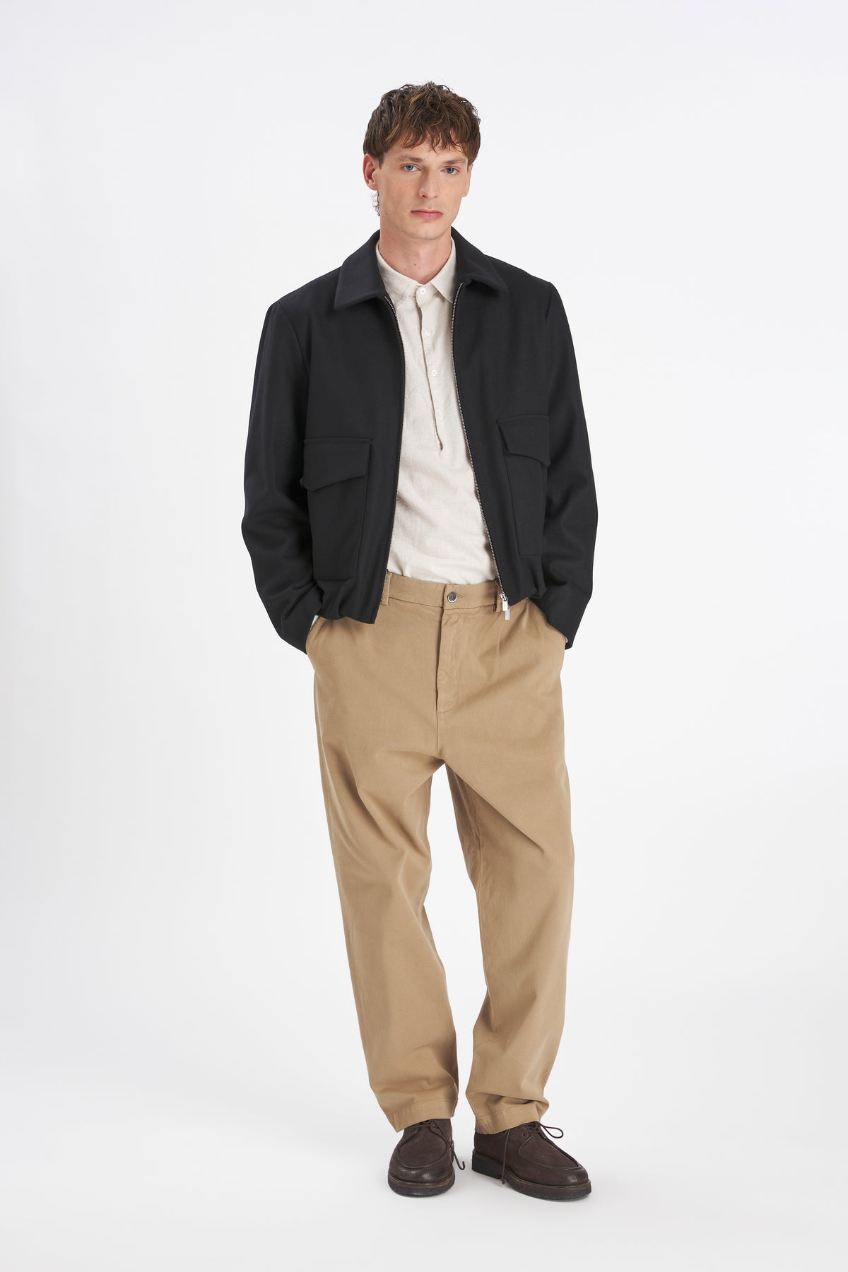 Pantalone Canasta Mante Beige