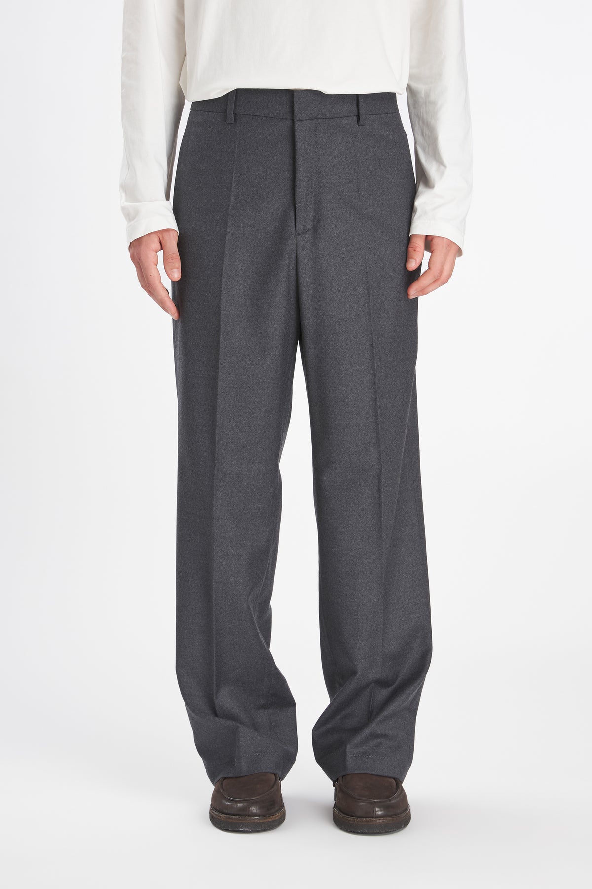 Pantalone Delfo Flan Grigio