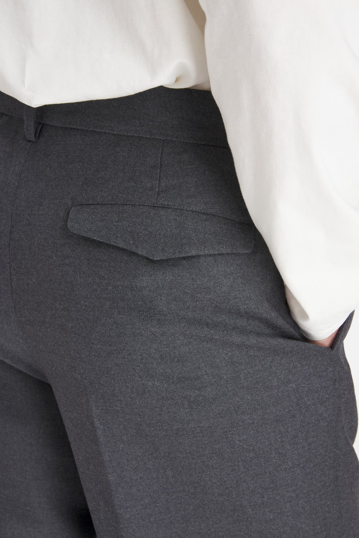Pantalone Delfo Flan Grigio