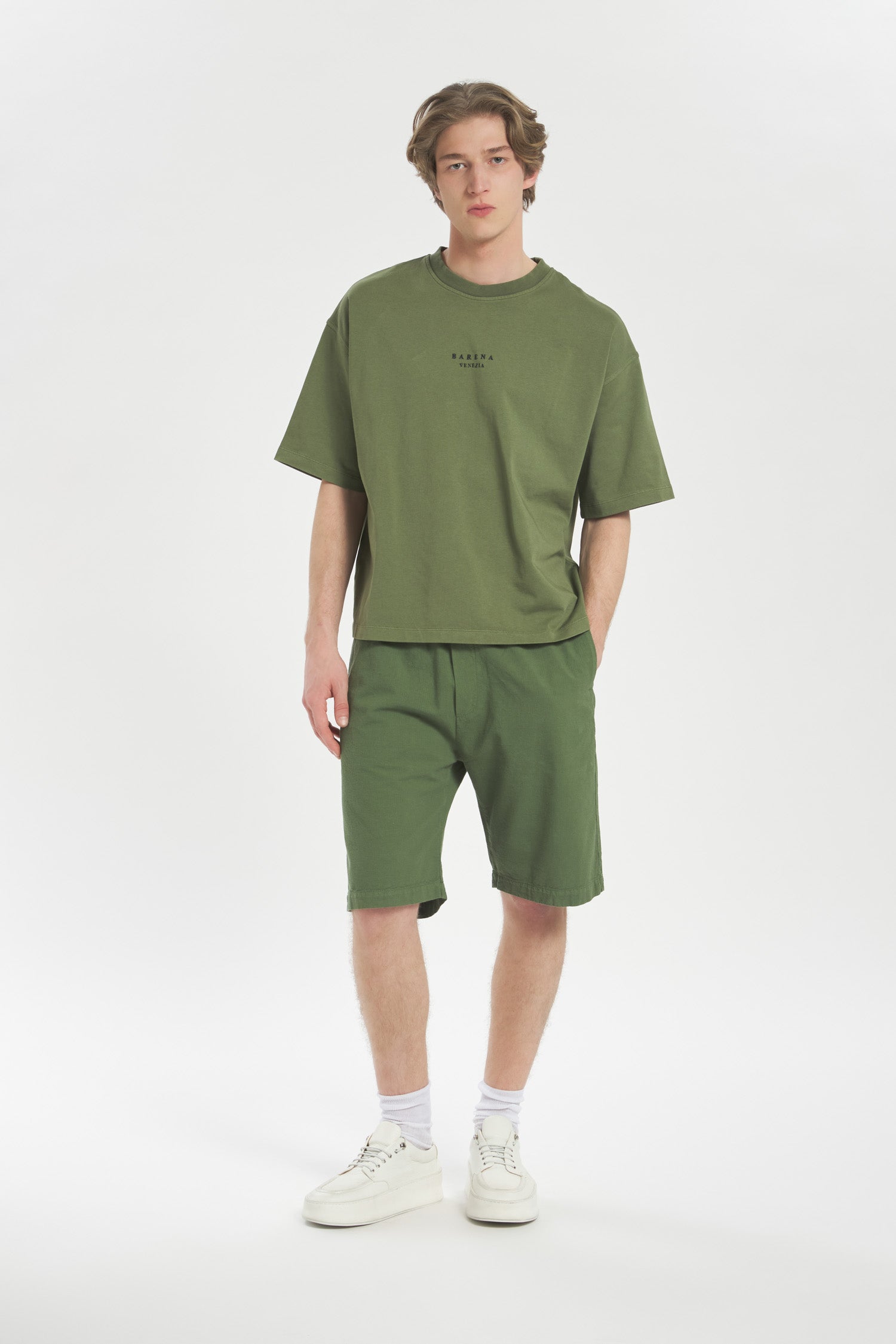 T-Shirt Quadra Logo Serjey Army