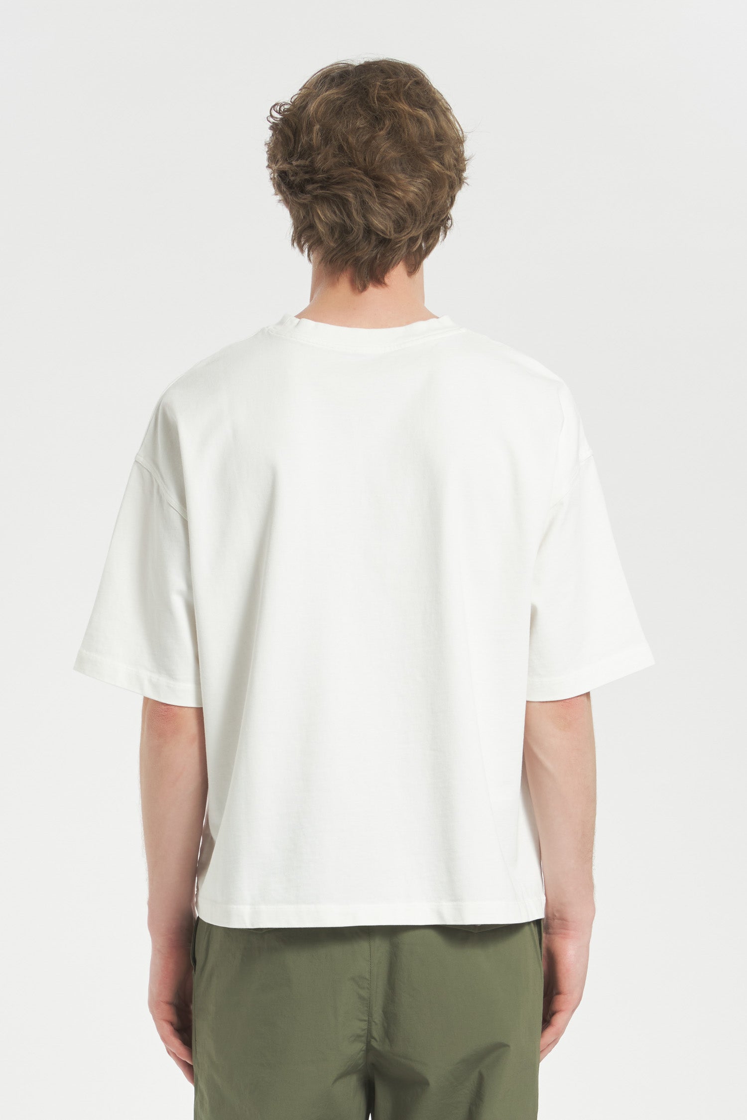 T-Shirt Quadra Logo Serjey Bianco