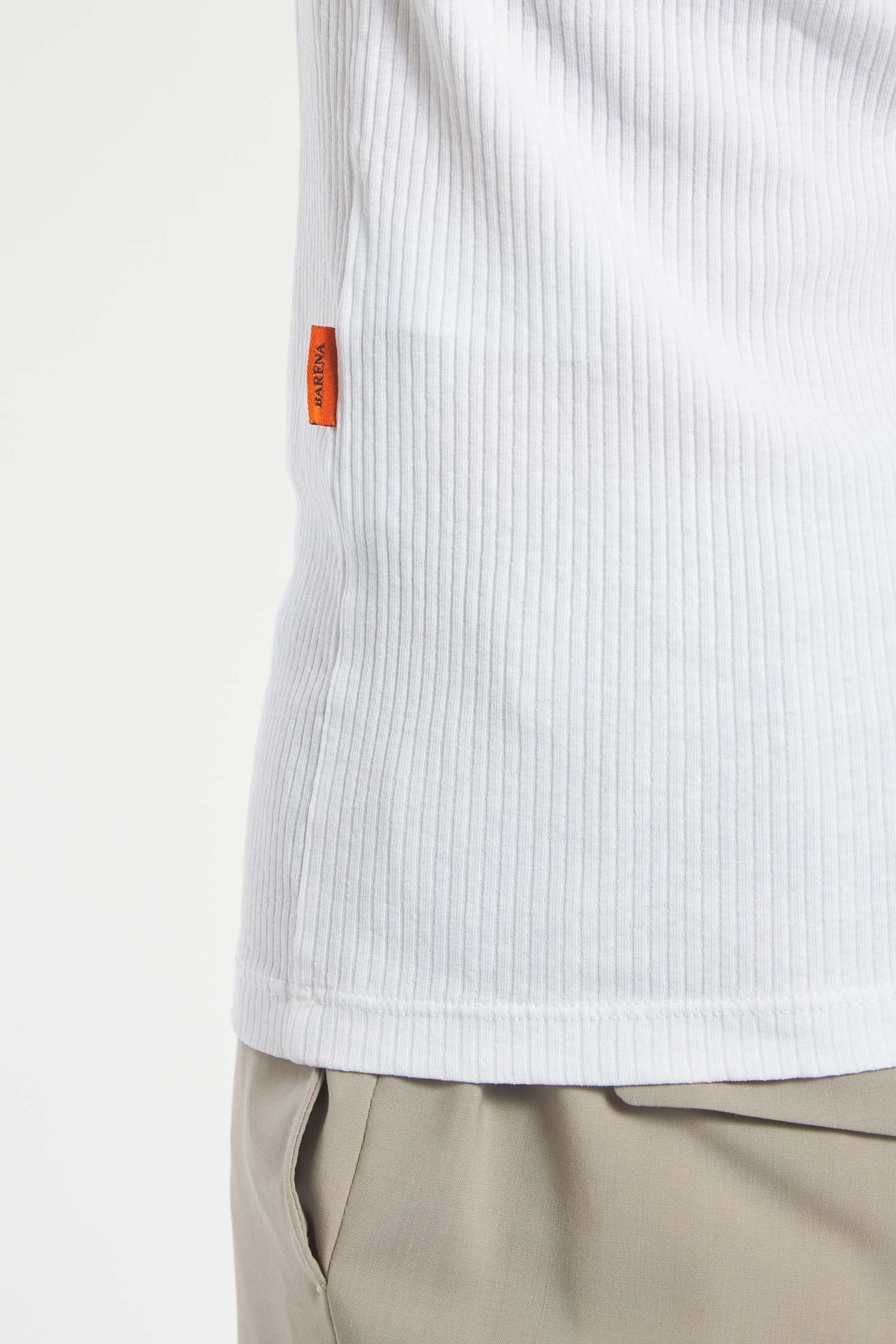 T-Shirt Solio Carmin Bianco