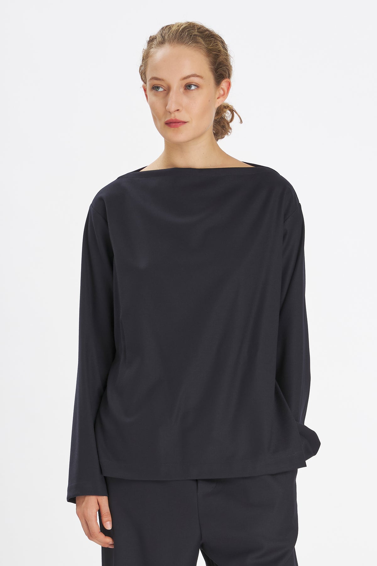 Top Valier Flan Navy
