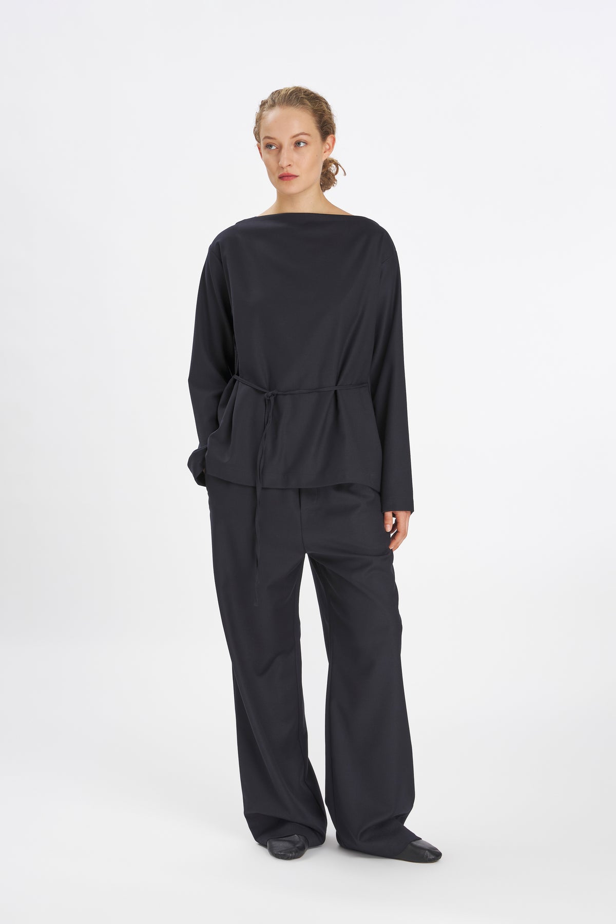 Top Valier Flan Navy