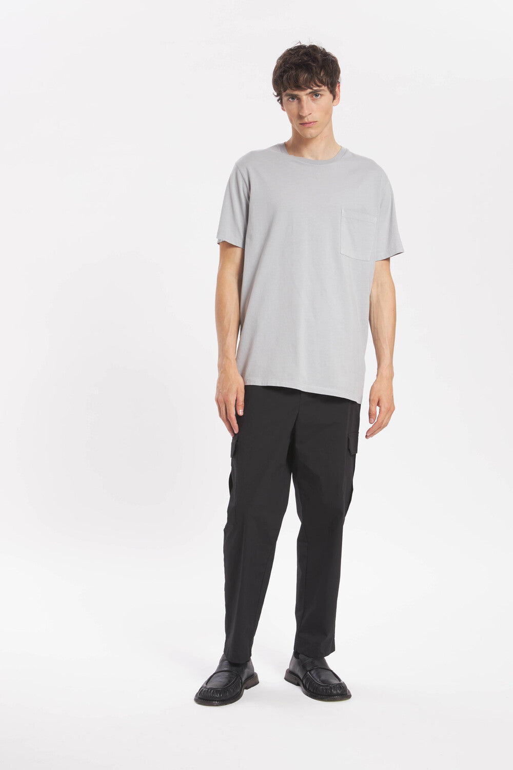 T-Shirt Giro New Jersey Grigio