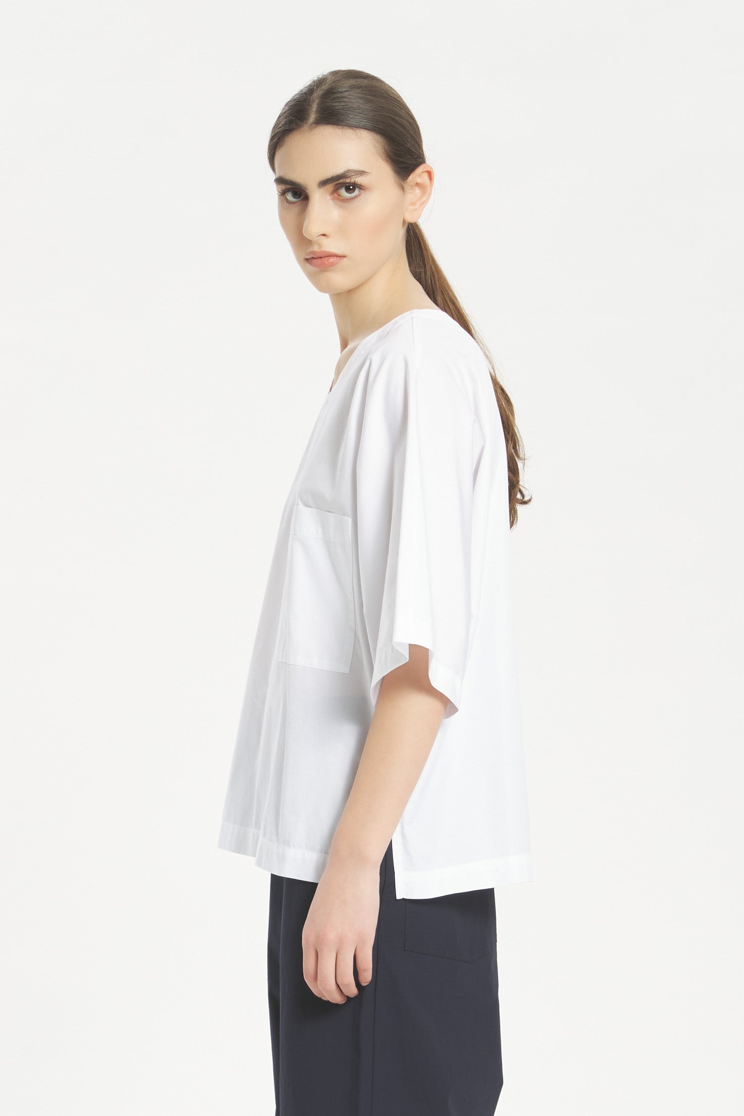 Top Oliver Bagio Bianco