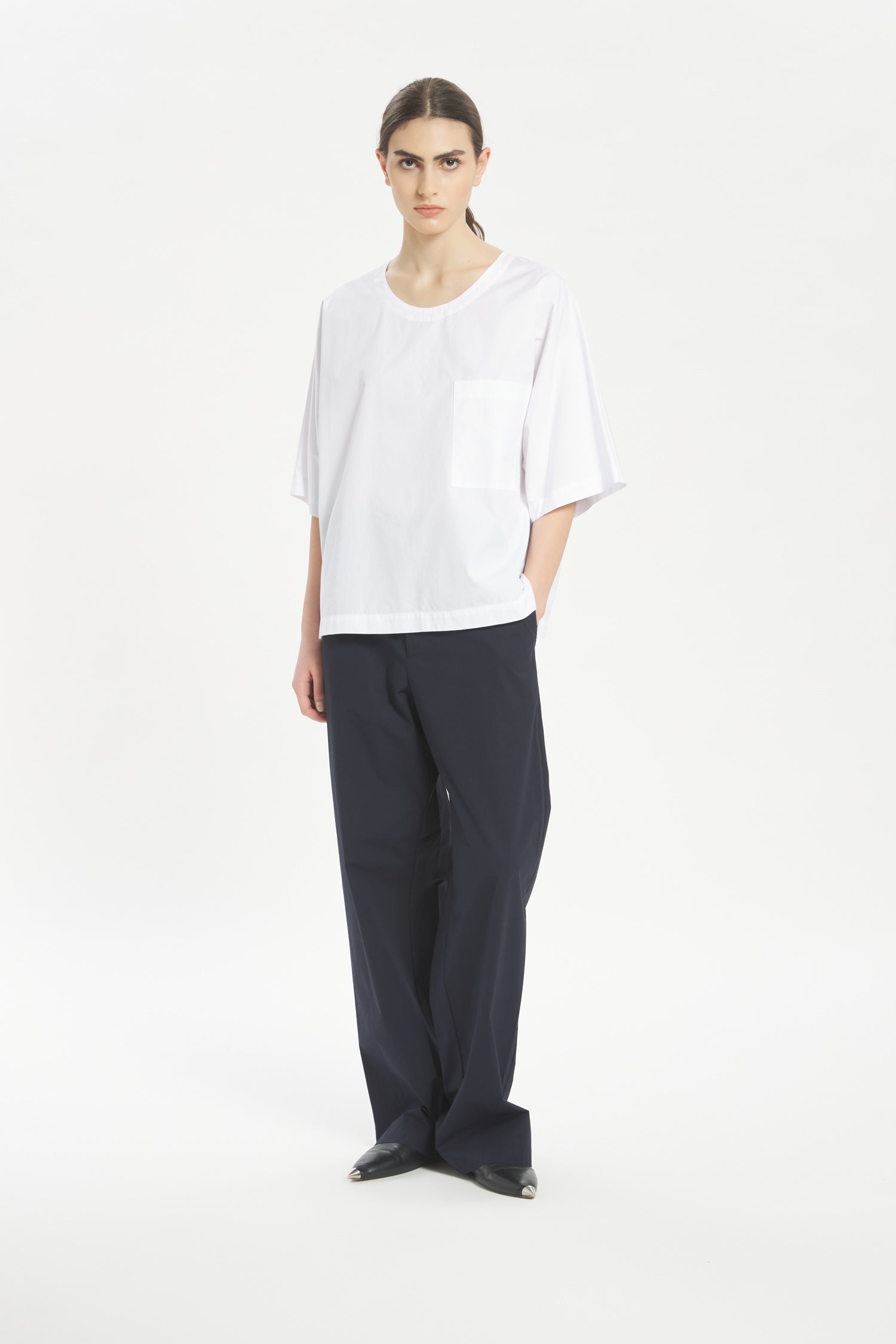 Top Oliver Bagio Bianco