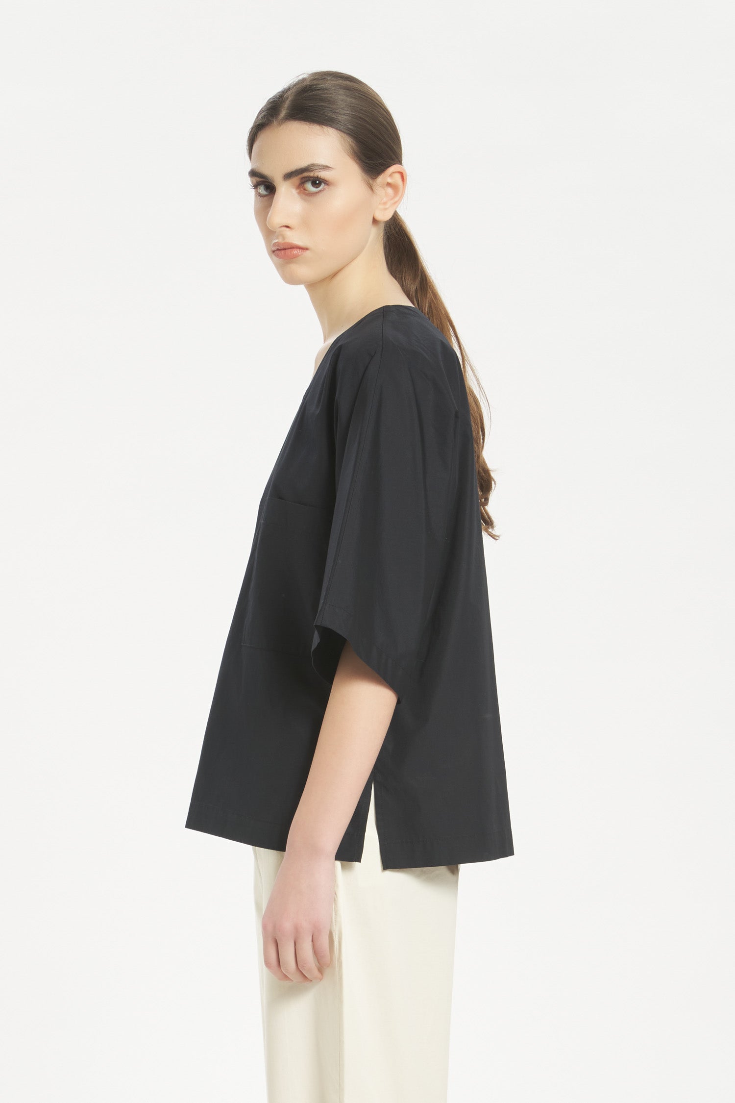 Top Oliver Bagio Nero
