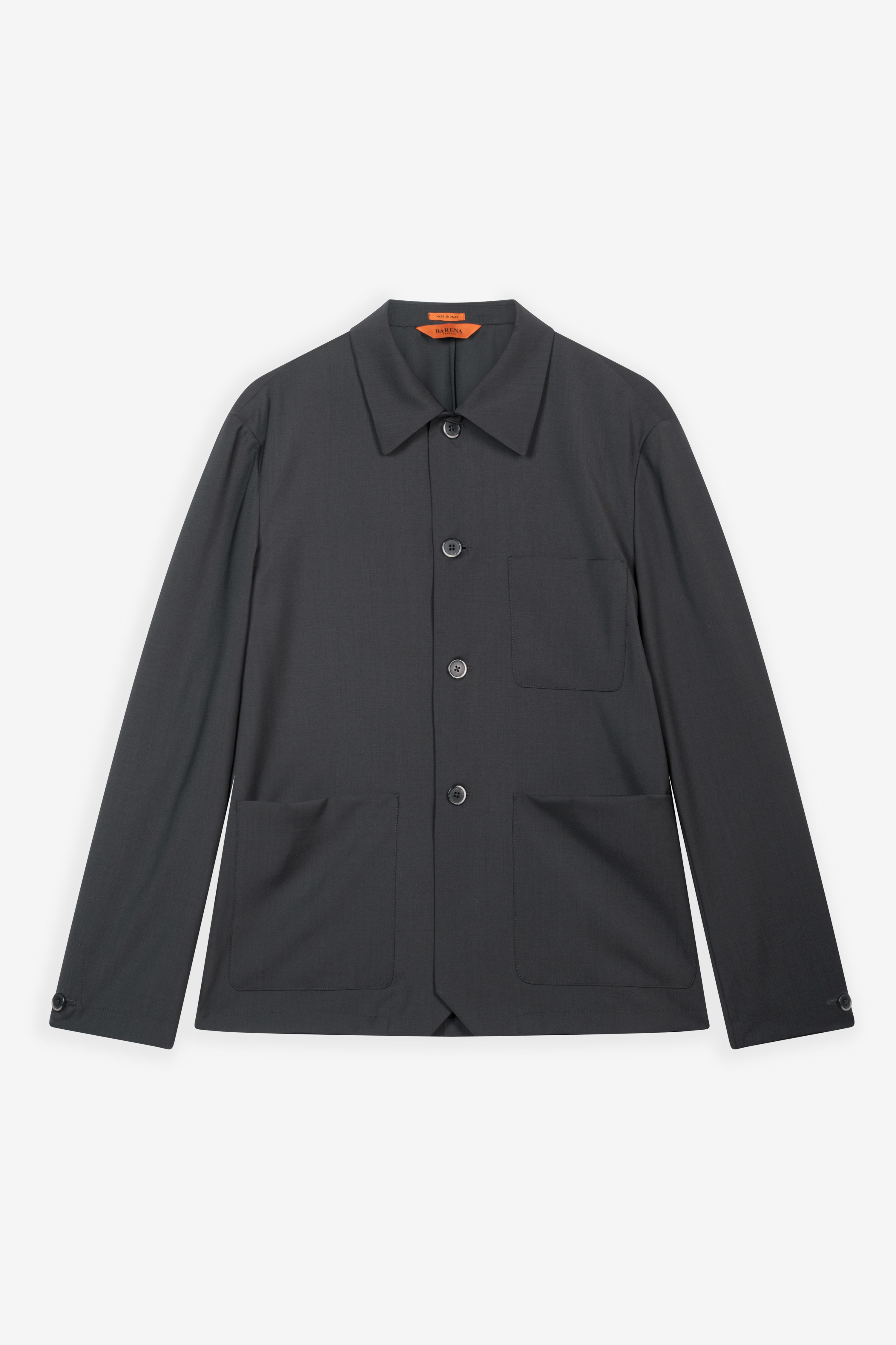 Overshirt Visal Tropical Piombo