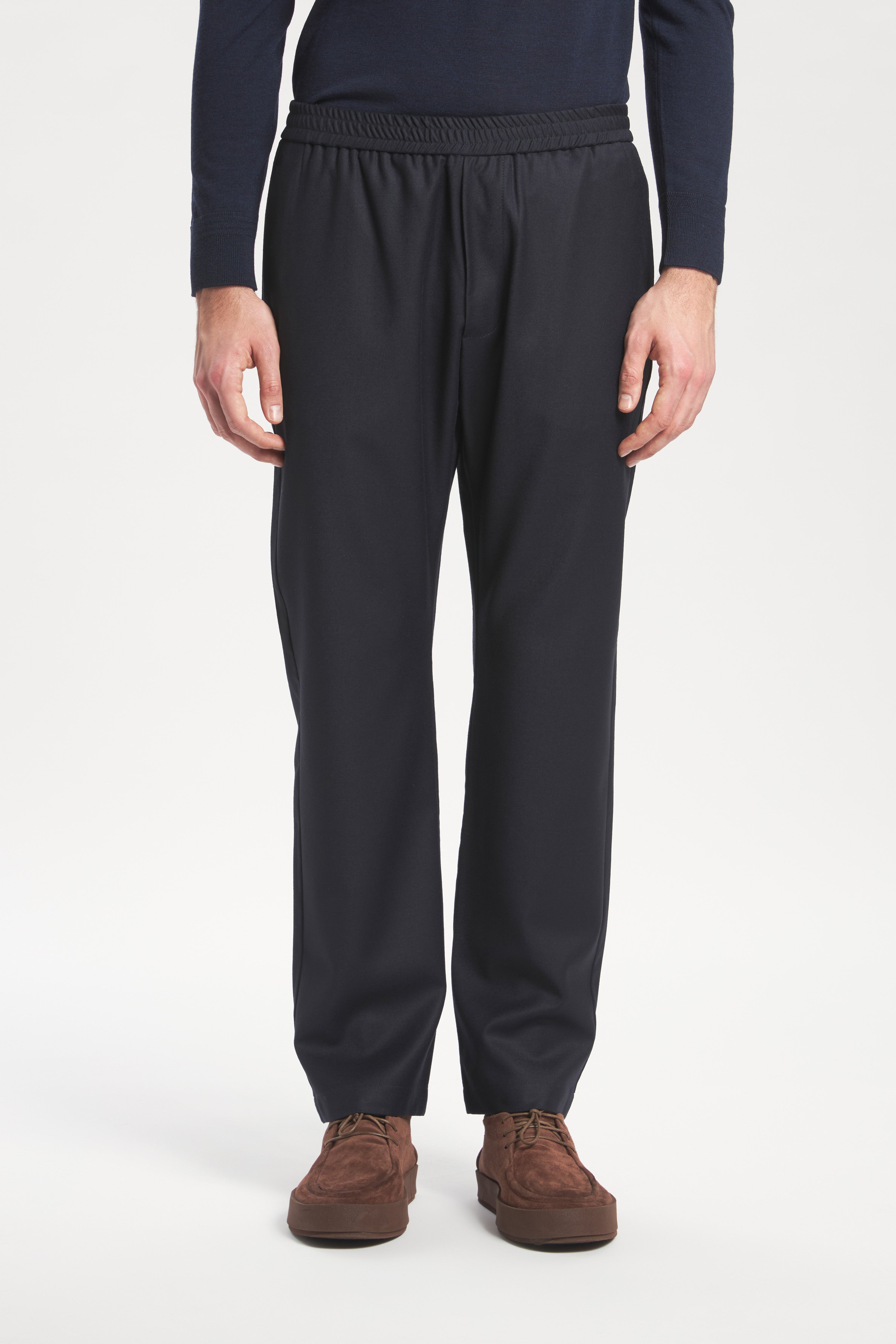 Trousers Bativoga Flan Navy