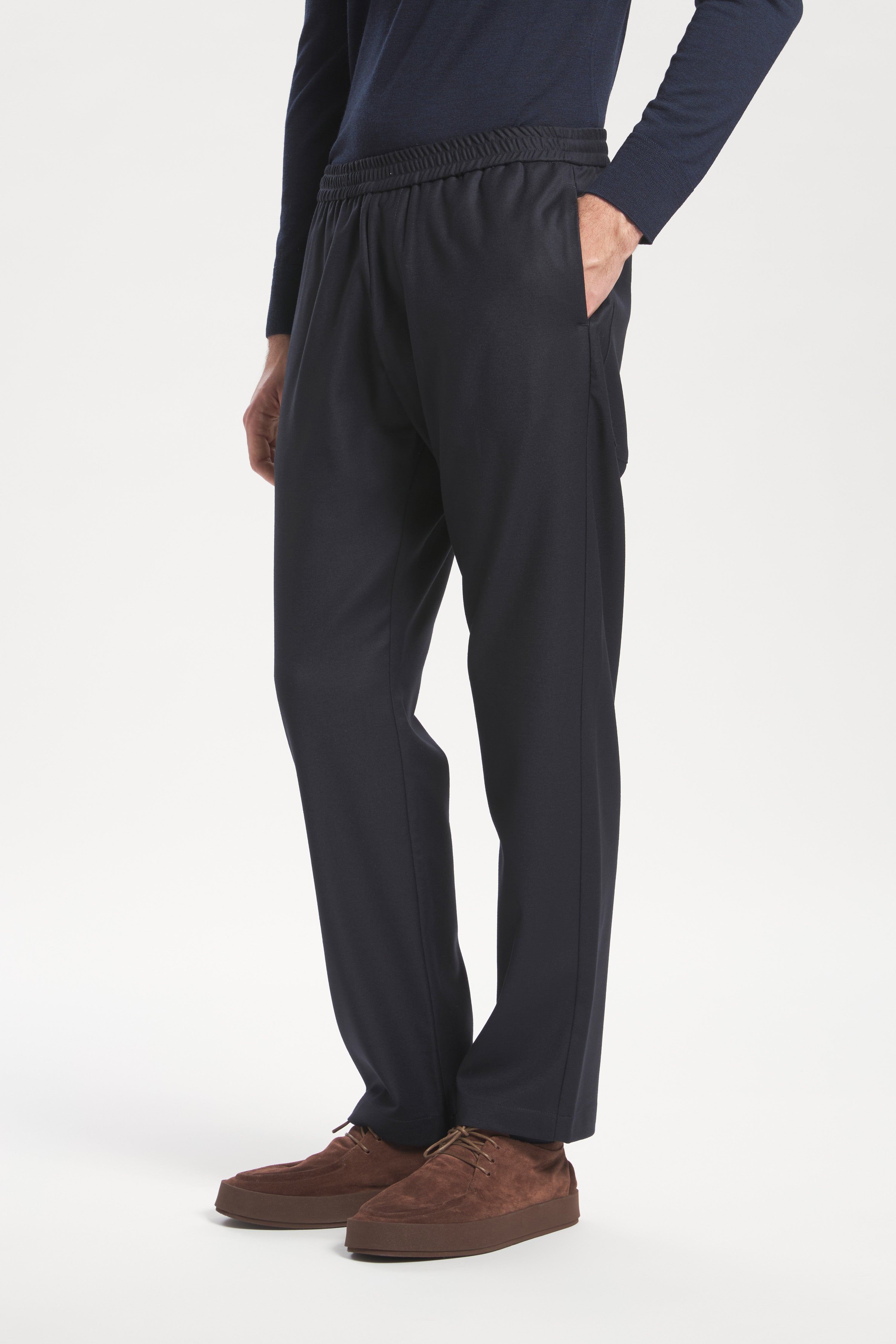 Trousers Bativoga Flan Navy