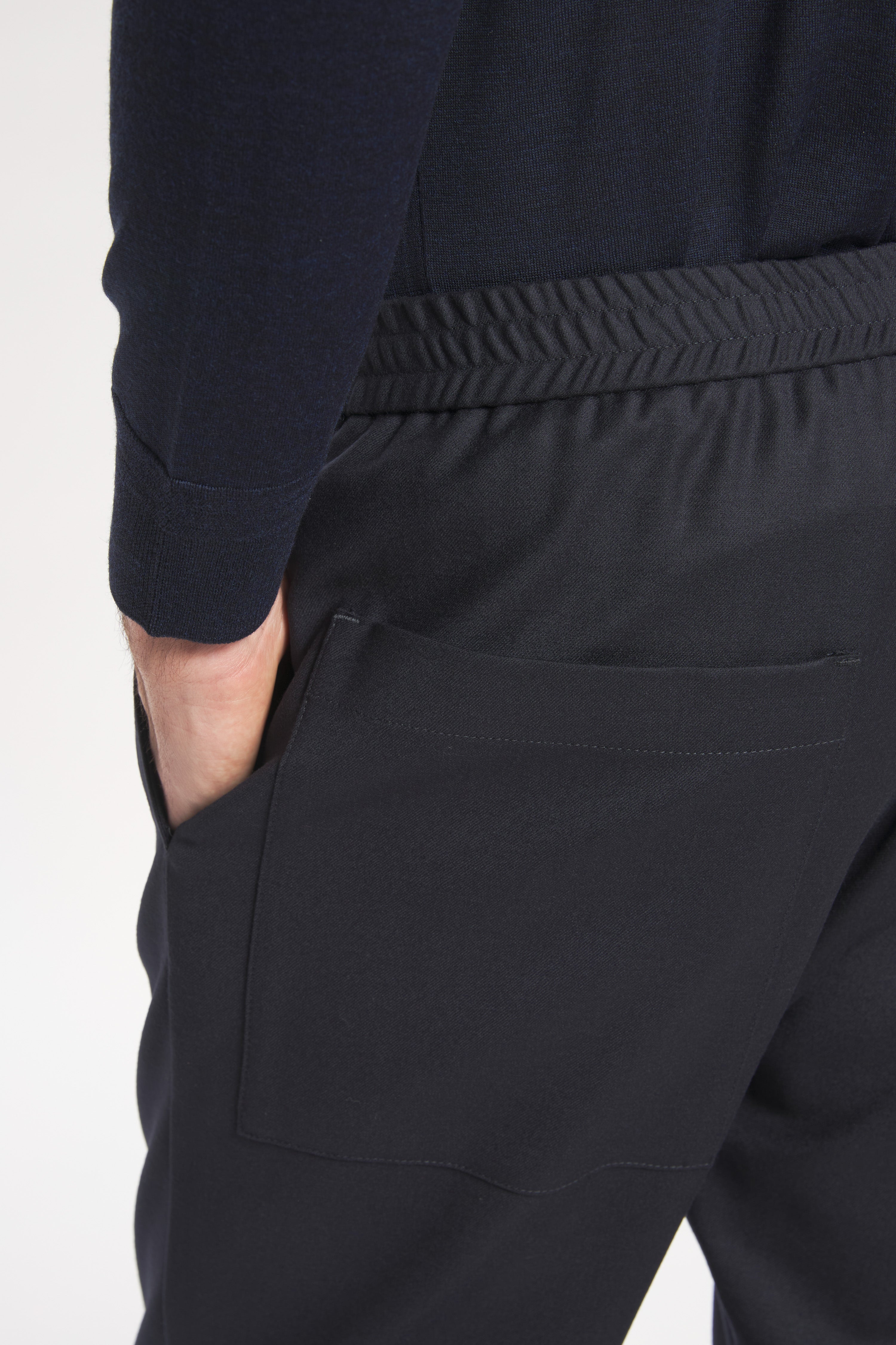 Trousers Bativoga Flan Navy