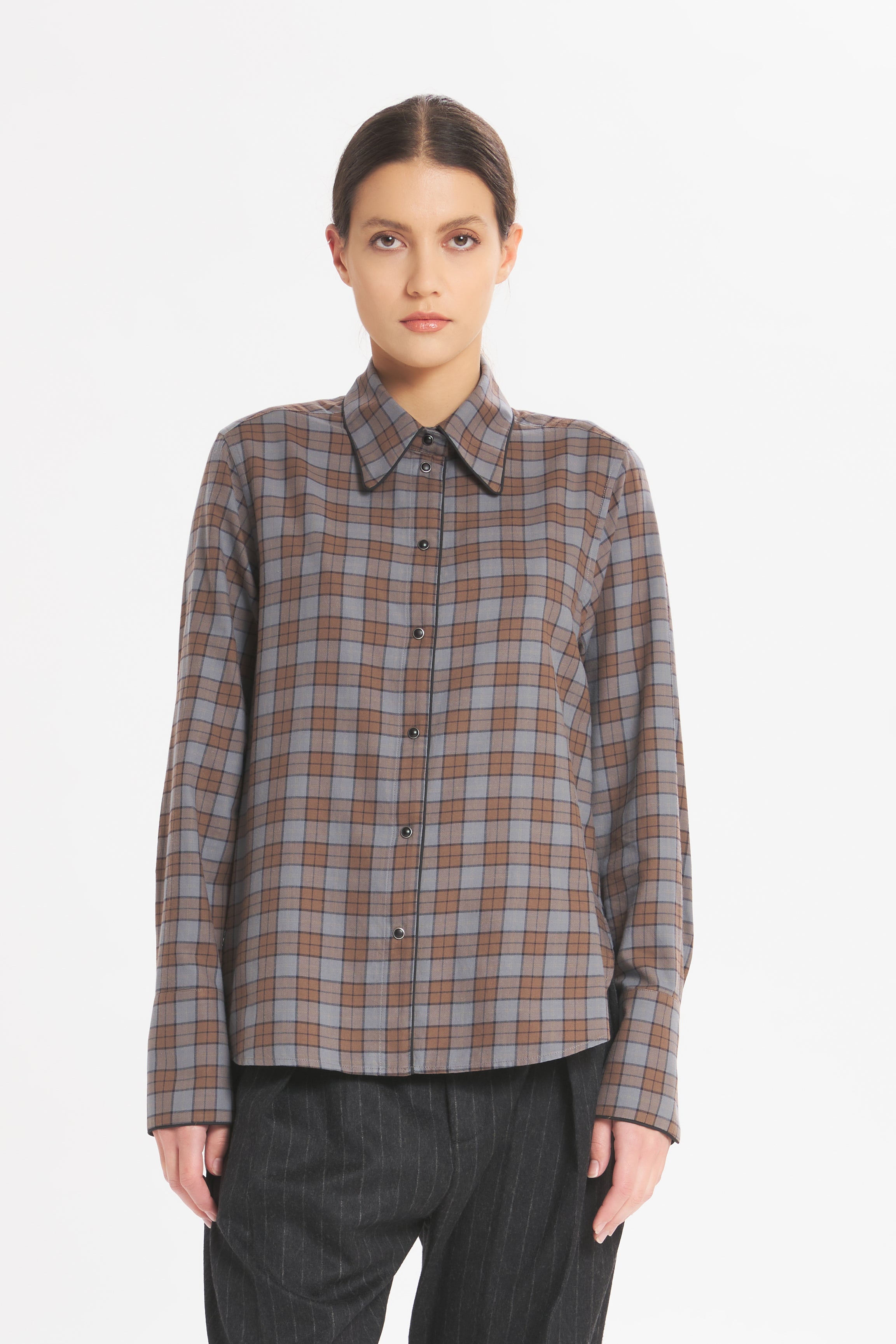 Camicia Charlotte Rifugio Marrone