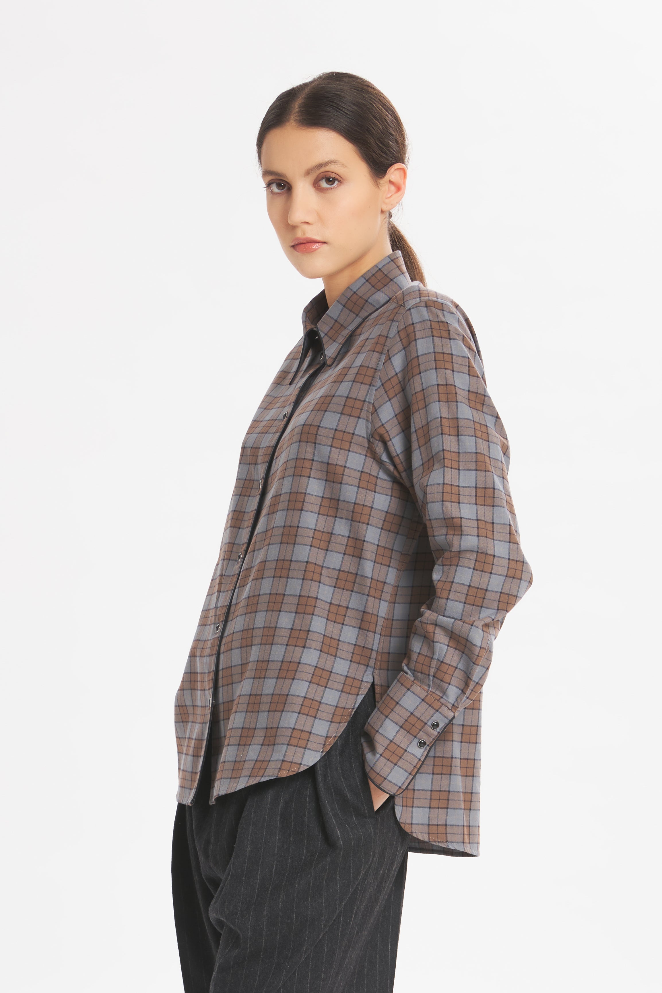 Camicia Charlotte Rifugio Marrone