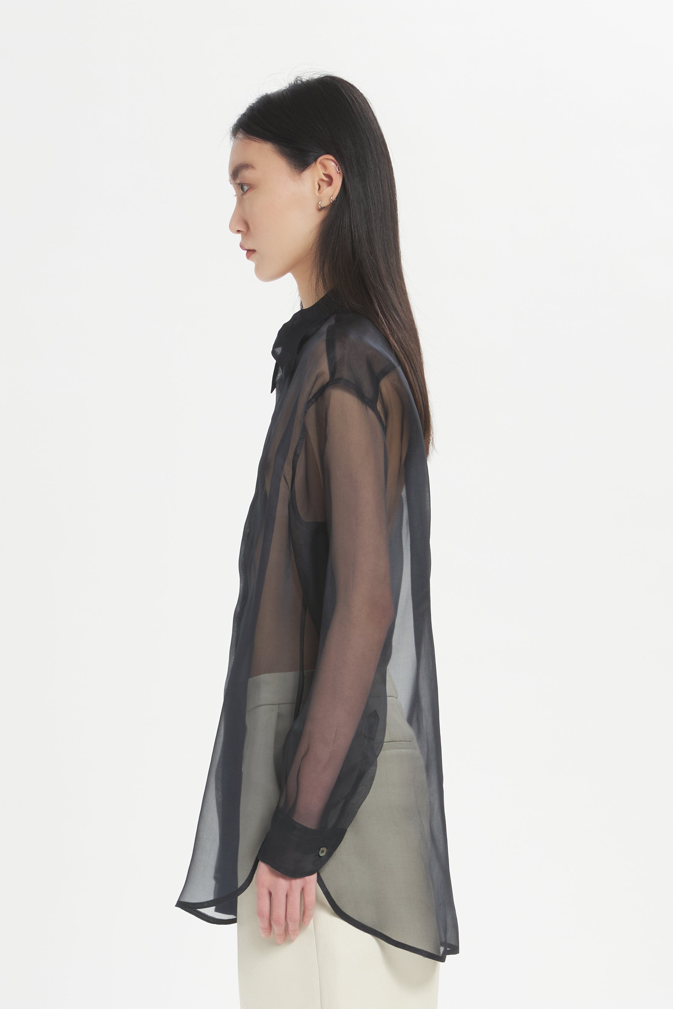 Camicia Ausonia Velato Nero