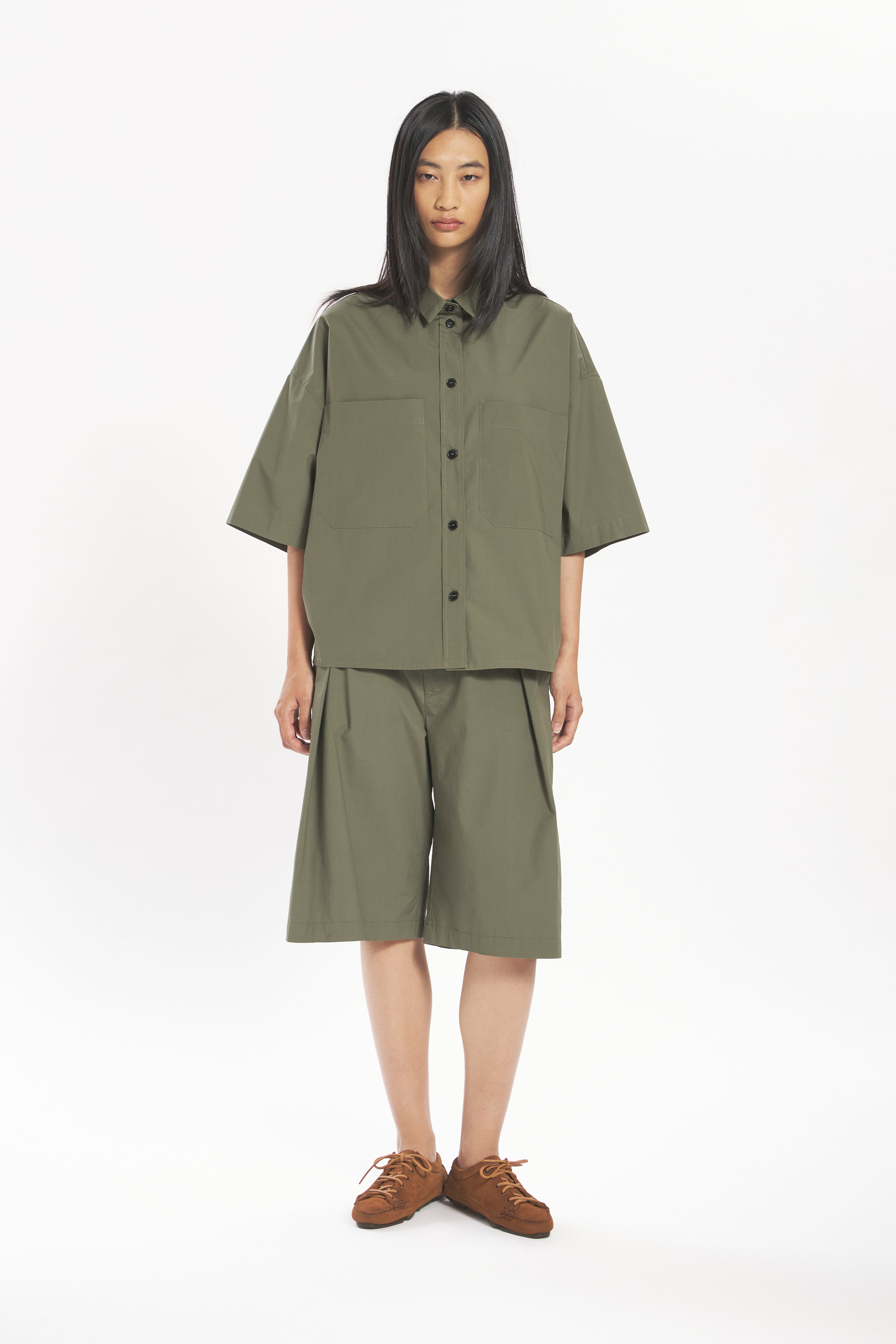 Shirt Priscilla Vion Oliva