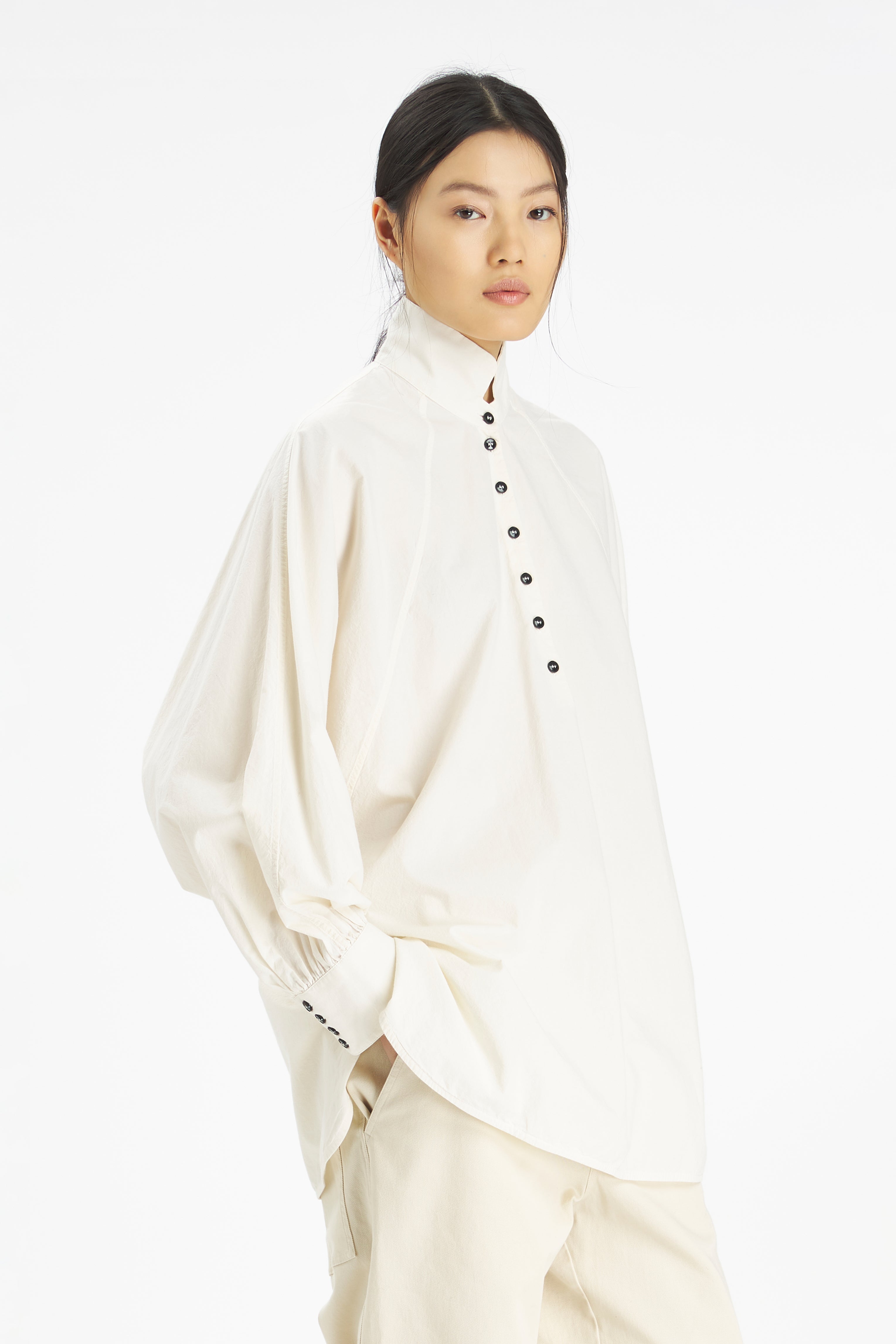 Camicia Cristal Tendon Ecrù