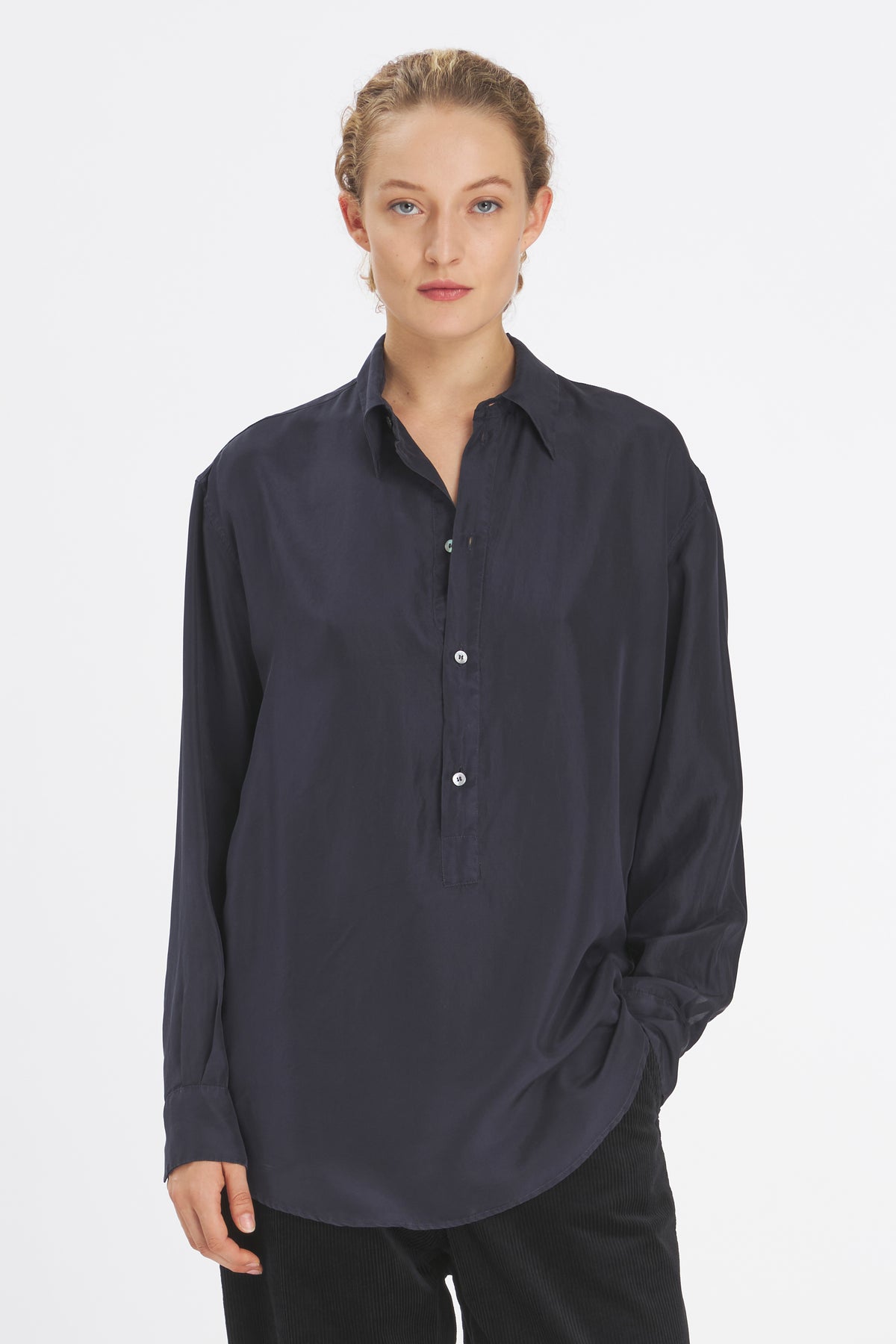 Camicia Camillo Pura Navy