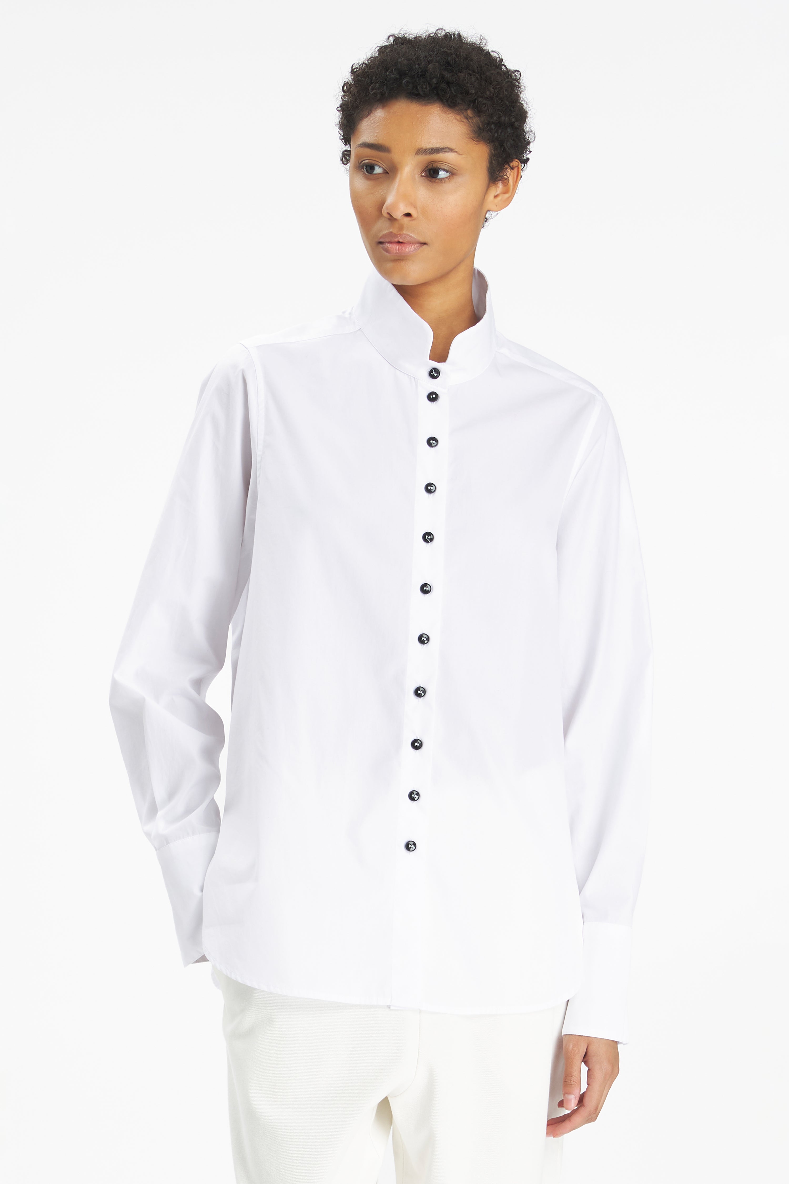 Shirt Alvina Bagio Bianco