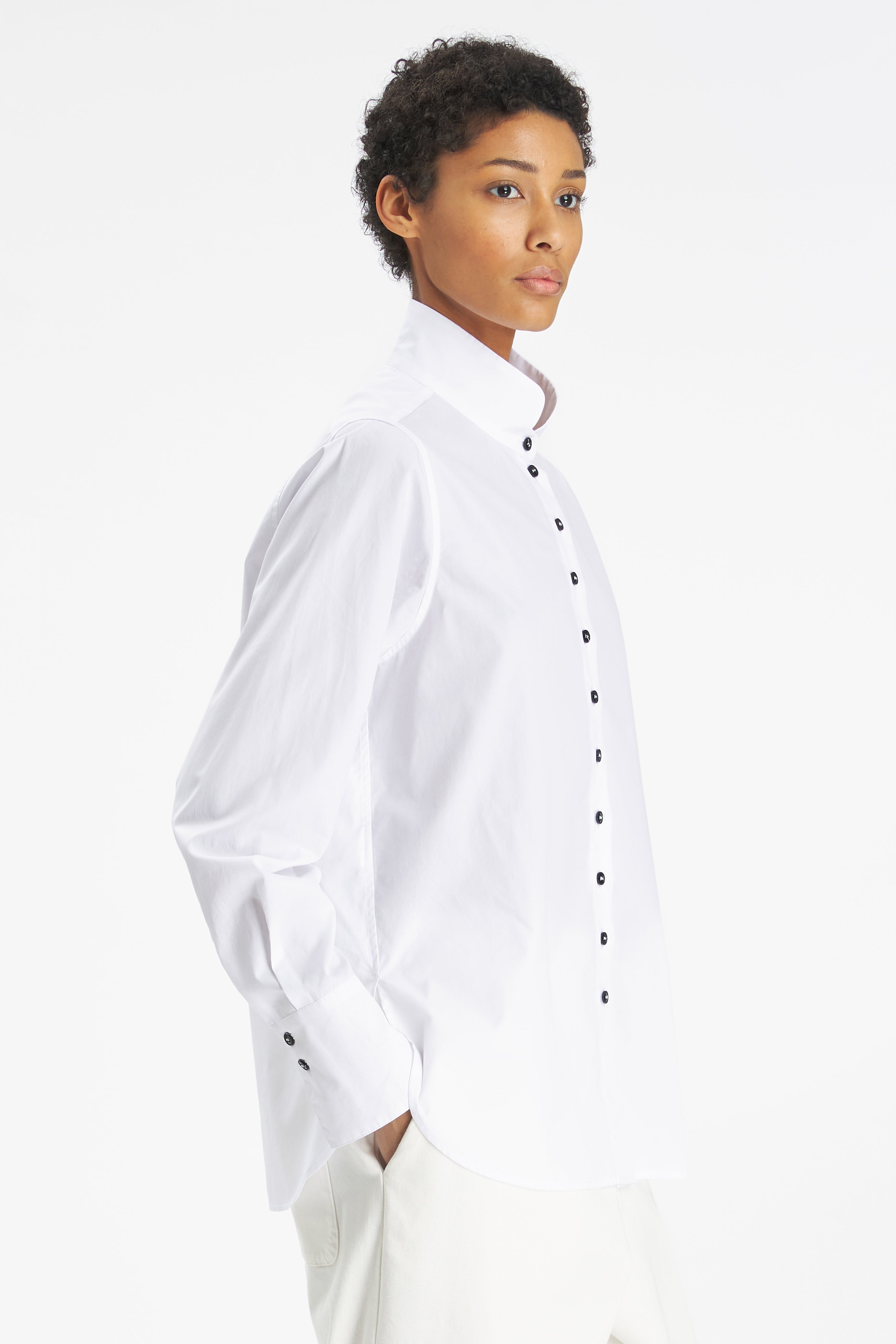 Shirt Alvina Bagio Bianco