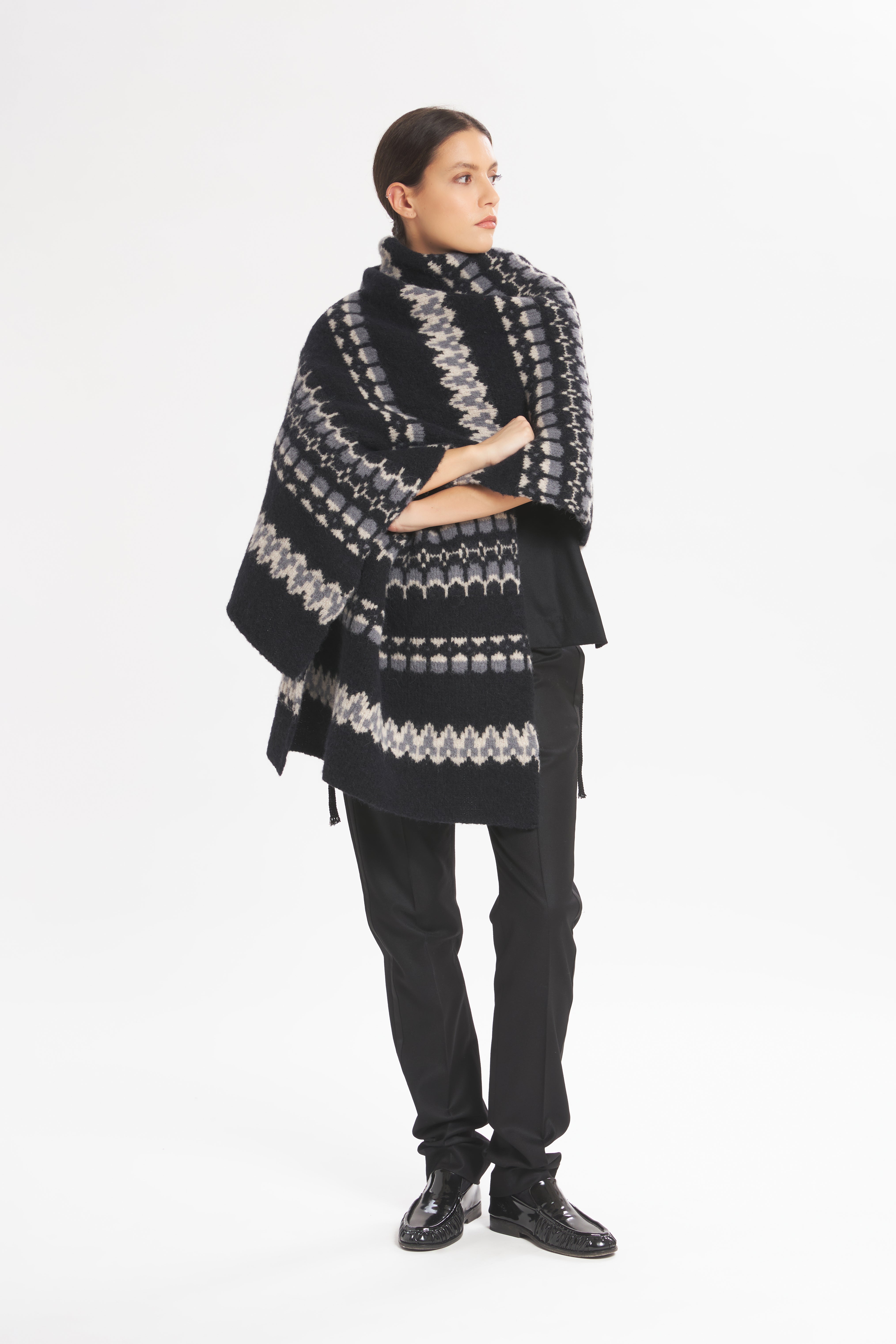 Sciarpa Scarf Caleo Nero
