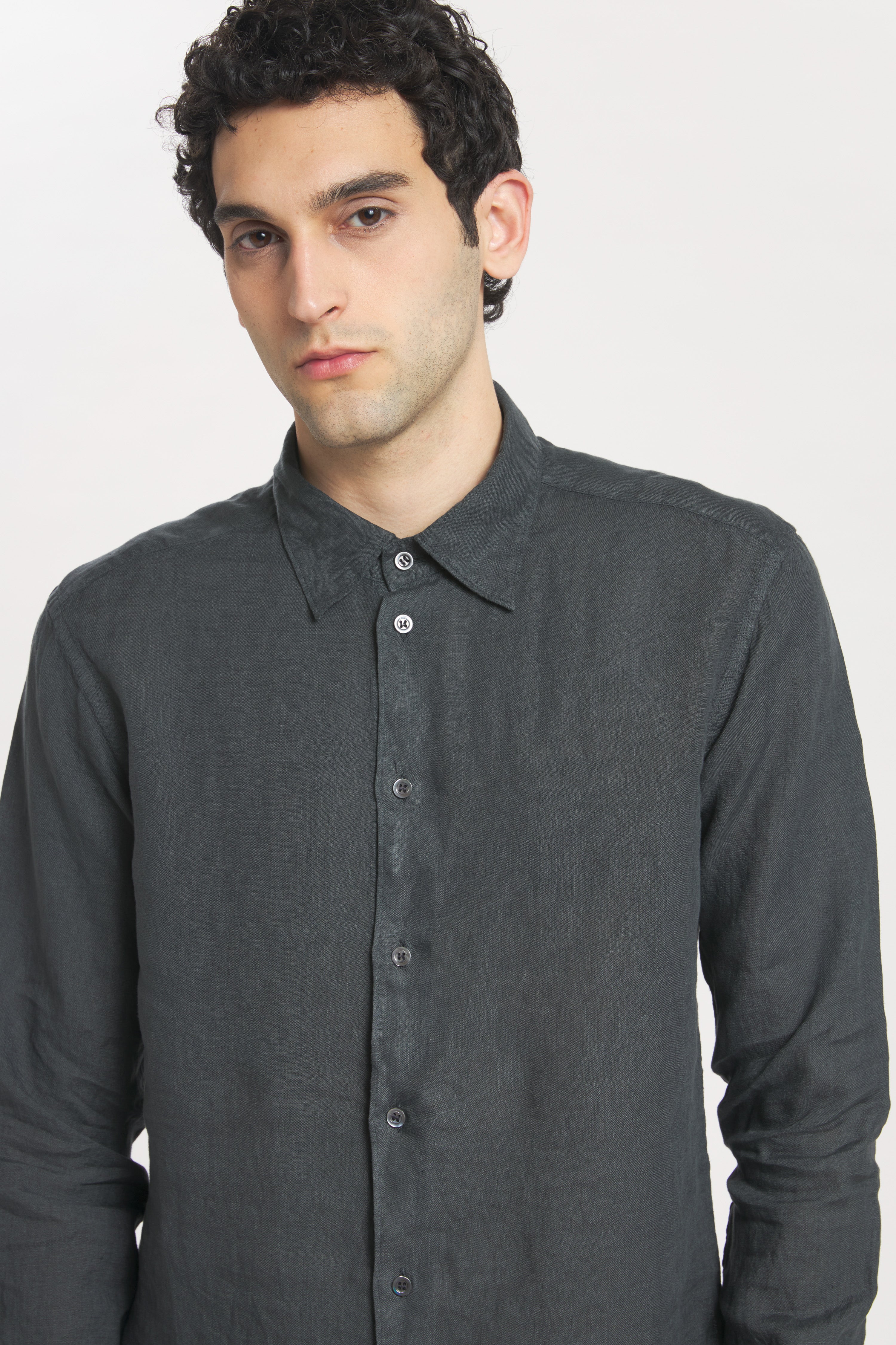 Shirt Maridola Telino Piombo