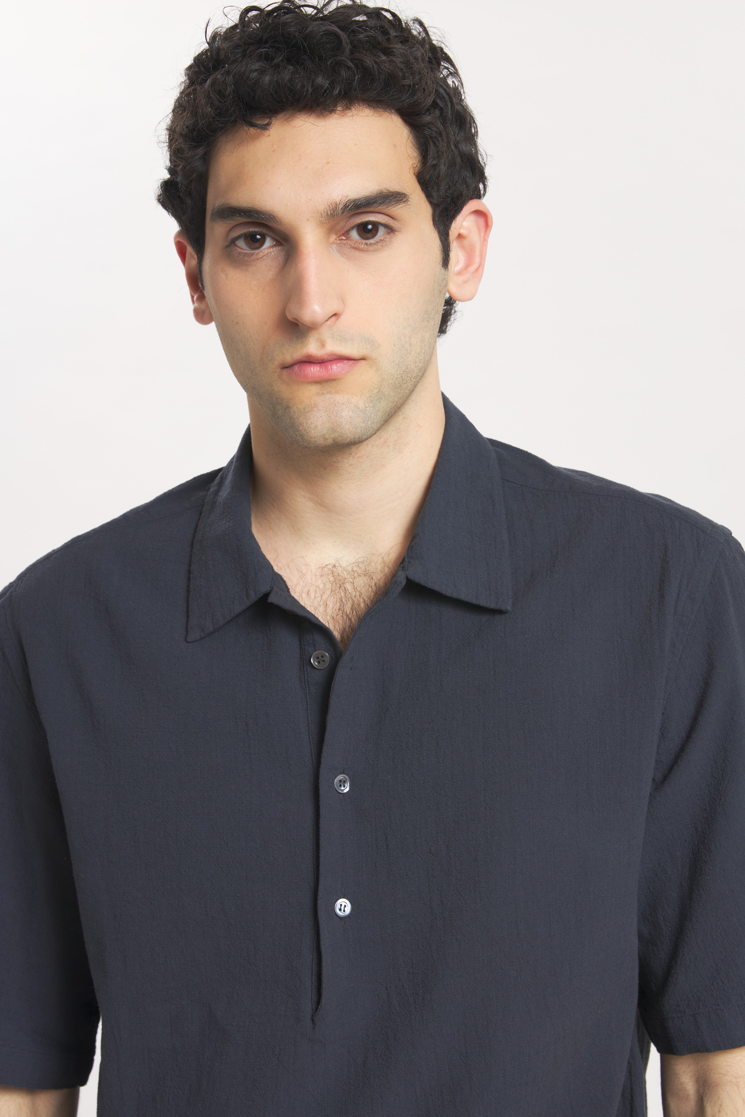 Camicia Mola Lanchin Navy