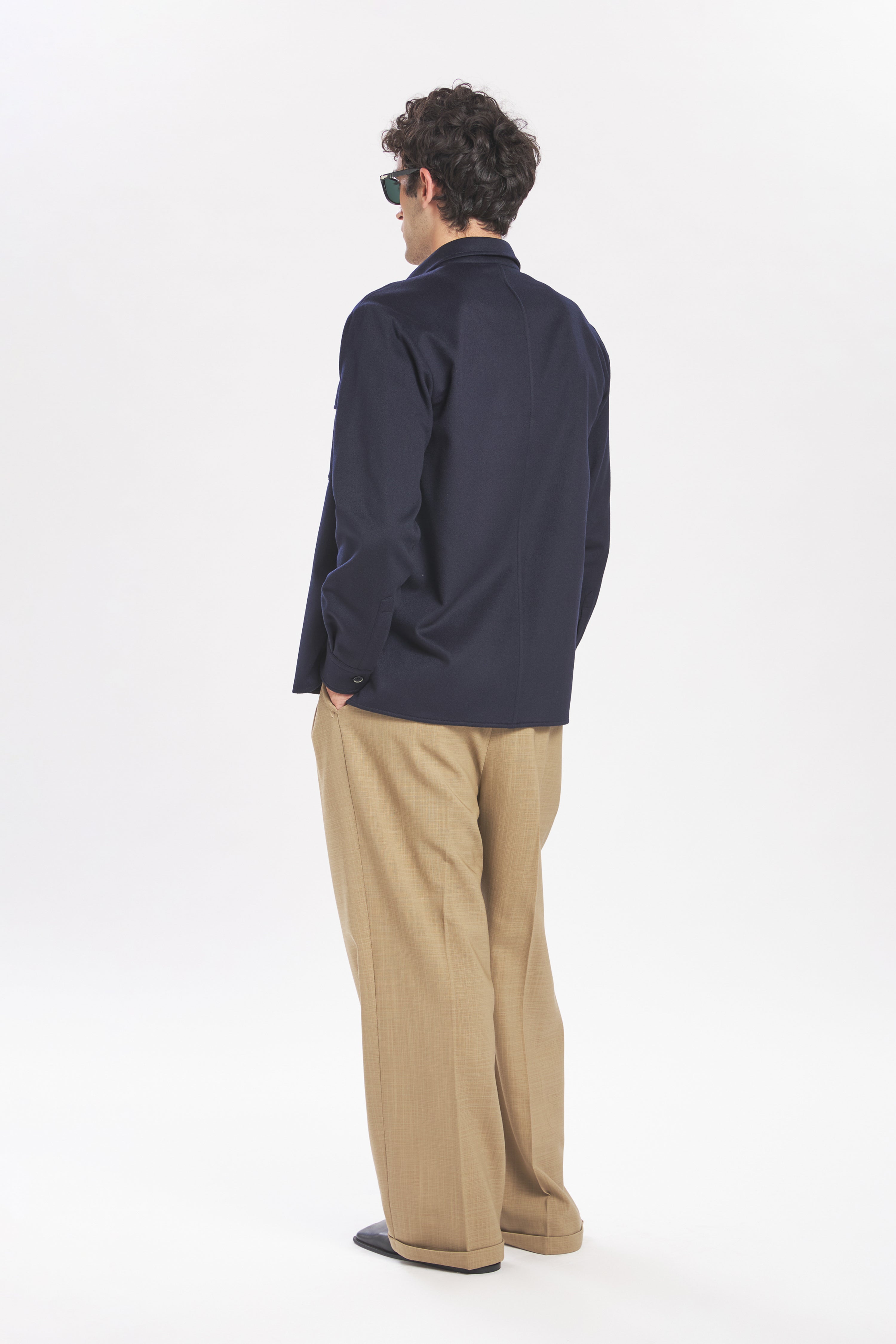 Shirt Den Cachemire Navy