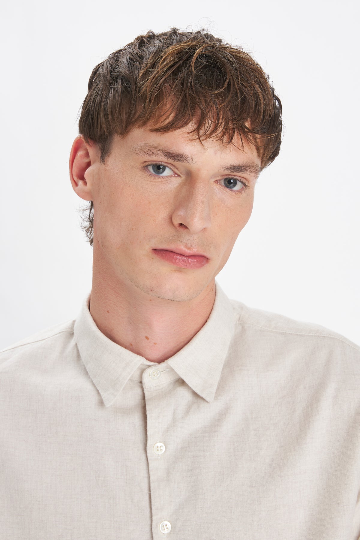 Camicia Pavan S Vaj Ecrù