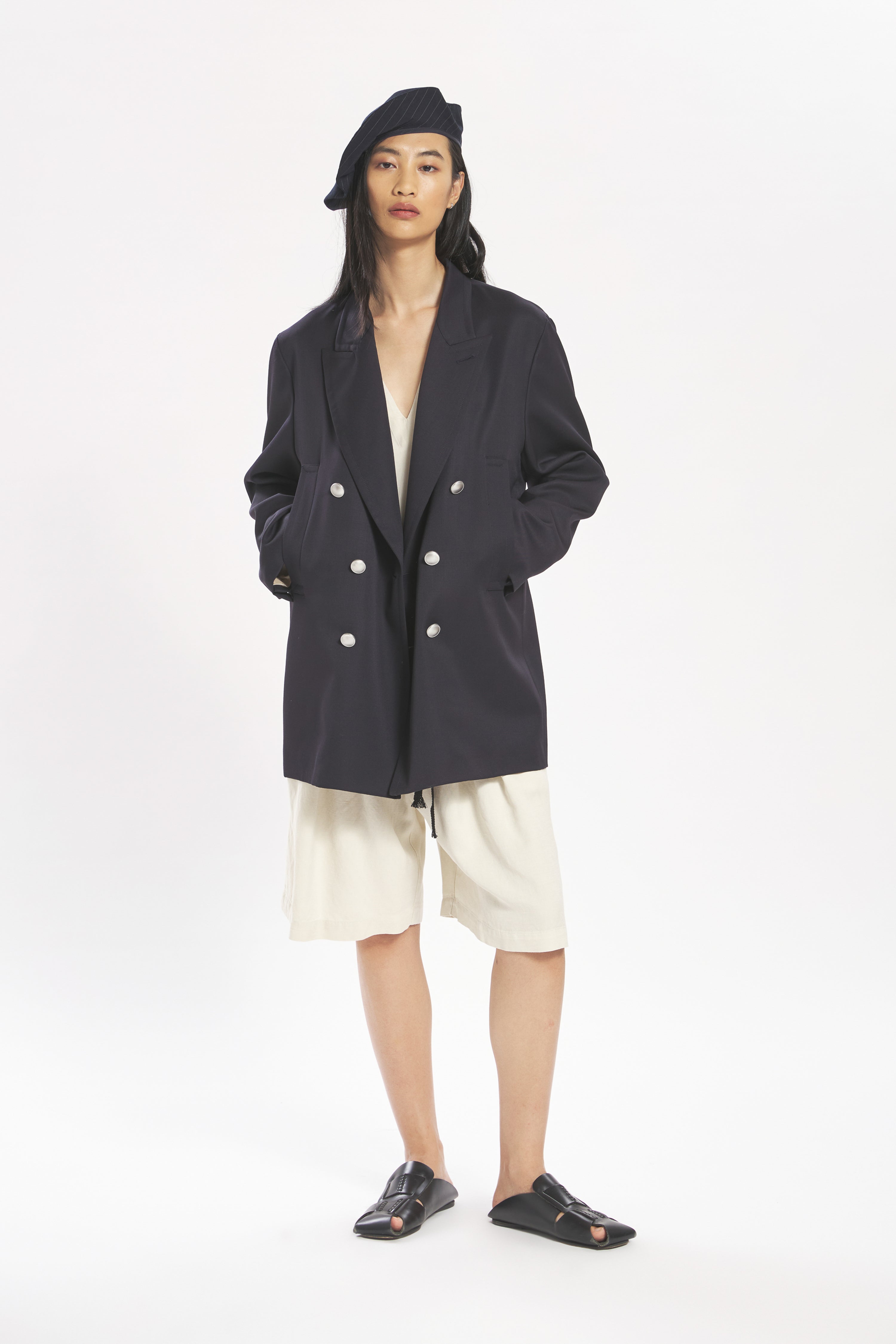 Coat Ettore Semper Navy